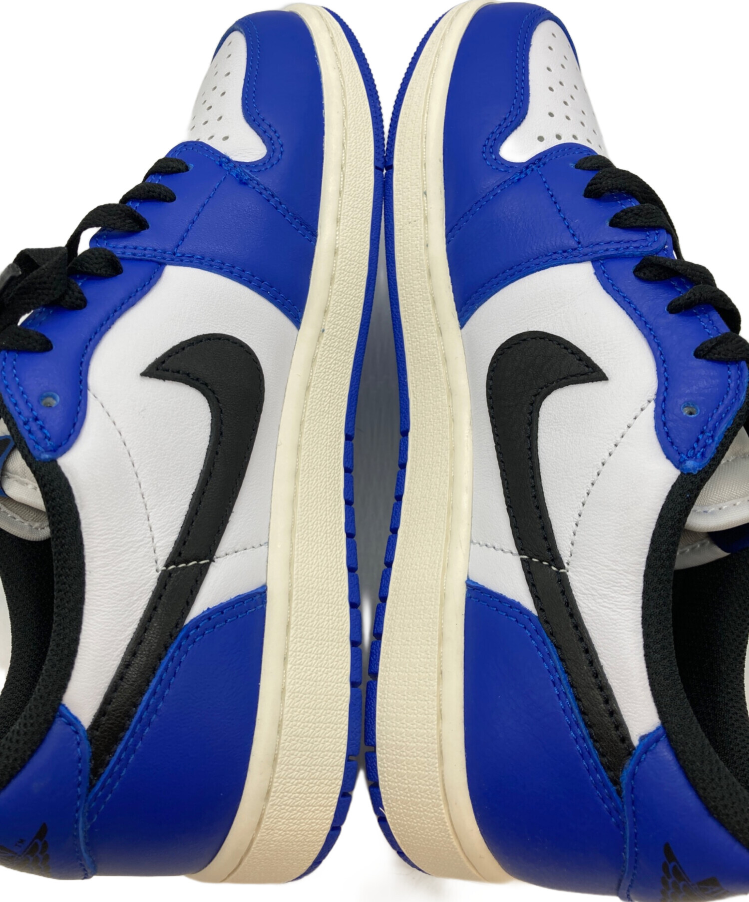 中古・古着通販】NIKE (ナイキ) Air Jordan 1 Low OG ブルー サイズ:27