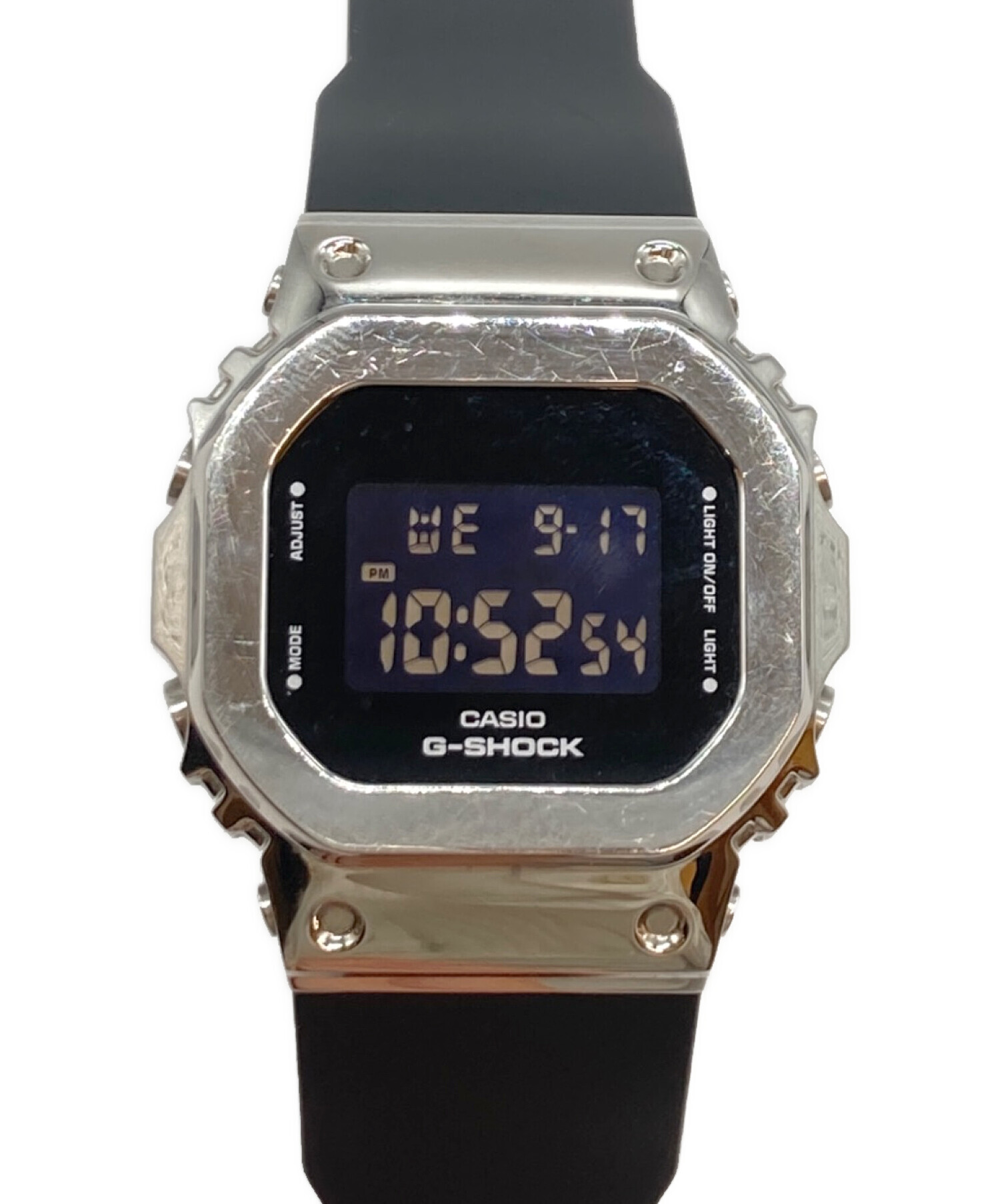 中古・古着通販】CASIO (カシオ) デジタルウォッチ シルバー×ブラック 