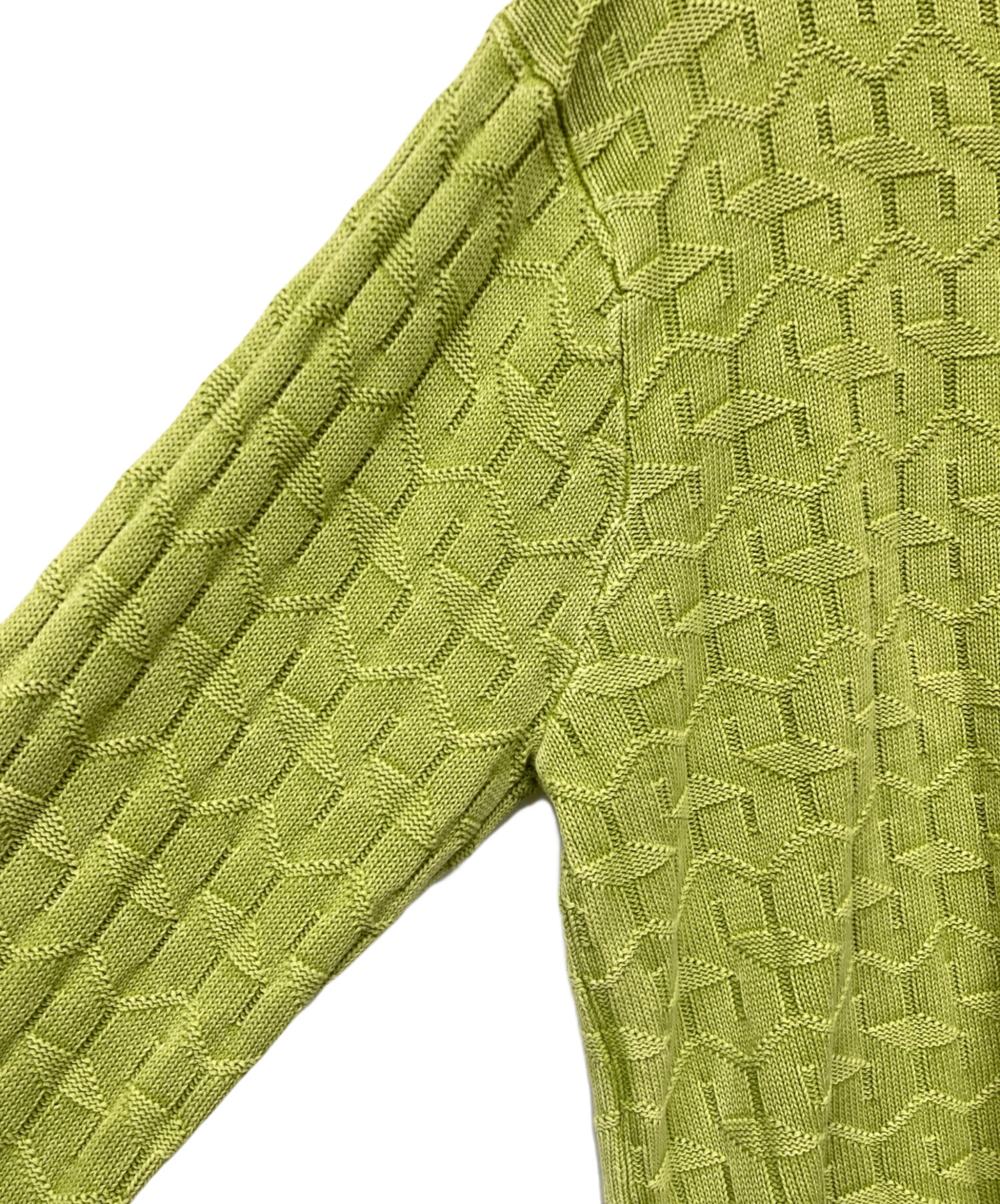 中古・古着通販】stussy (ステューシー) 22AW STRAND SWEATER グリーン