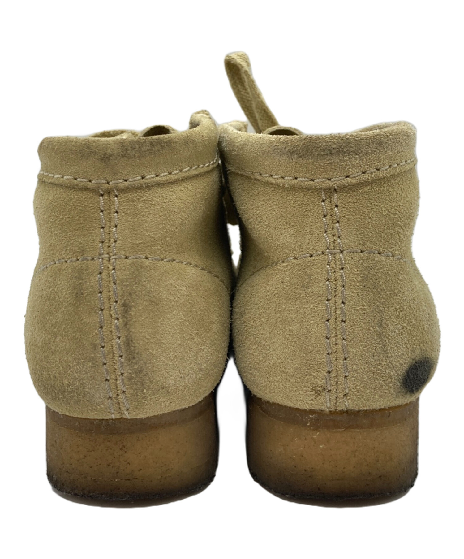 中古・古着通販】CLARKS (クラークス) ワラビーシューズ ベージュ