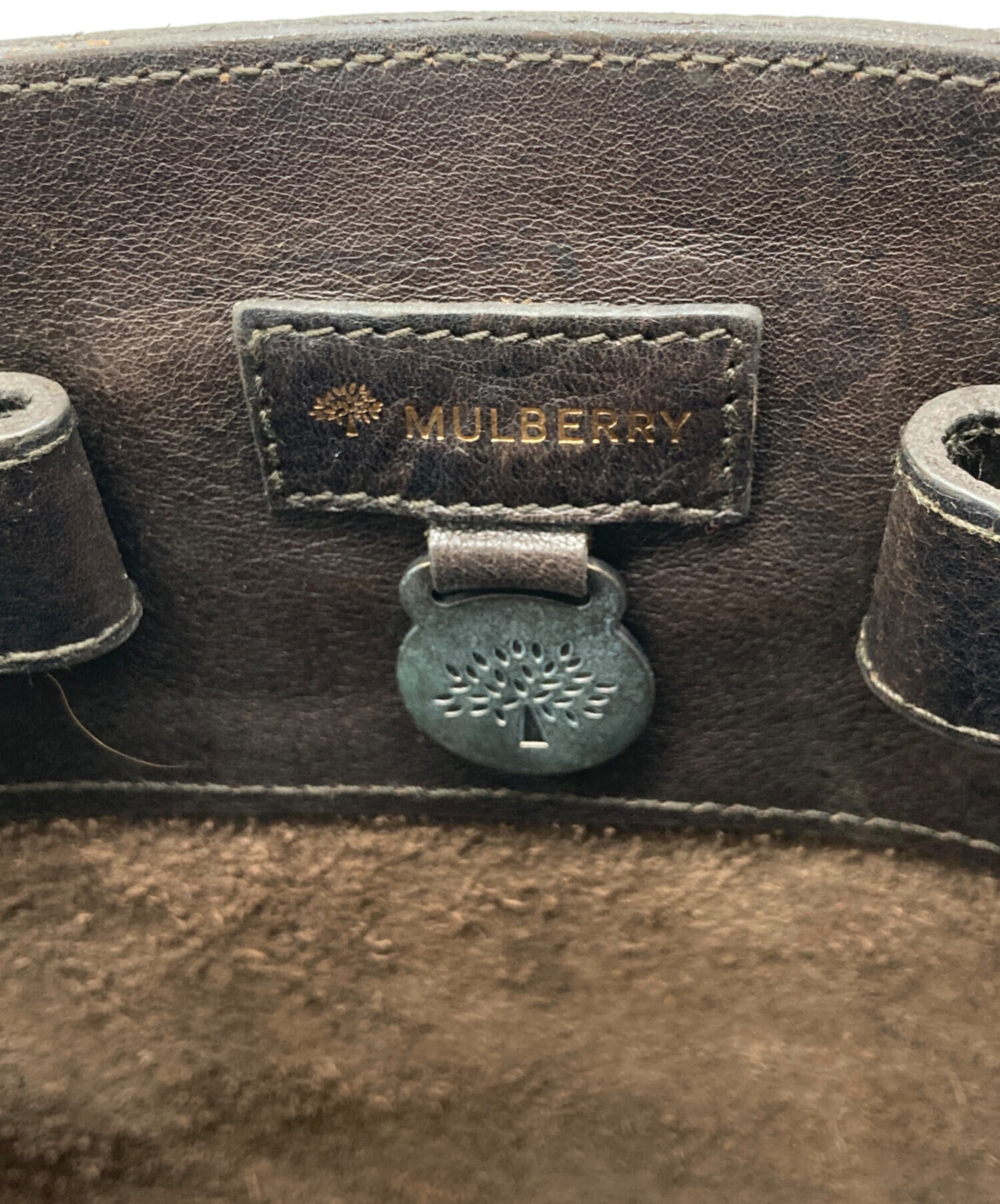中古・古着通販】MULBERRY (マルベリー) バッグ ブラウン｜ブランド 
