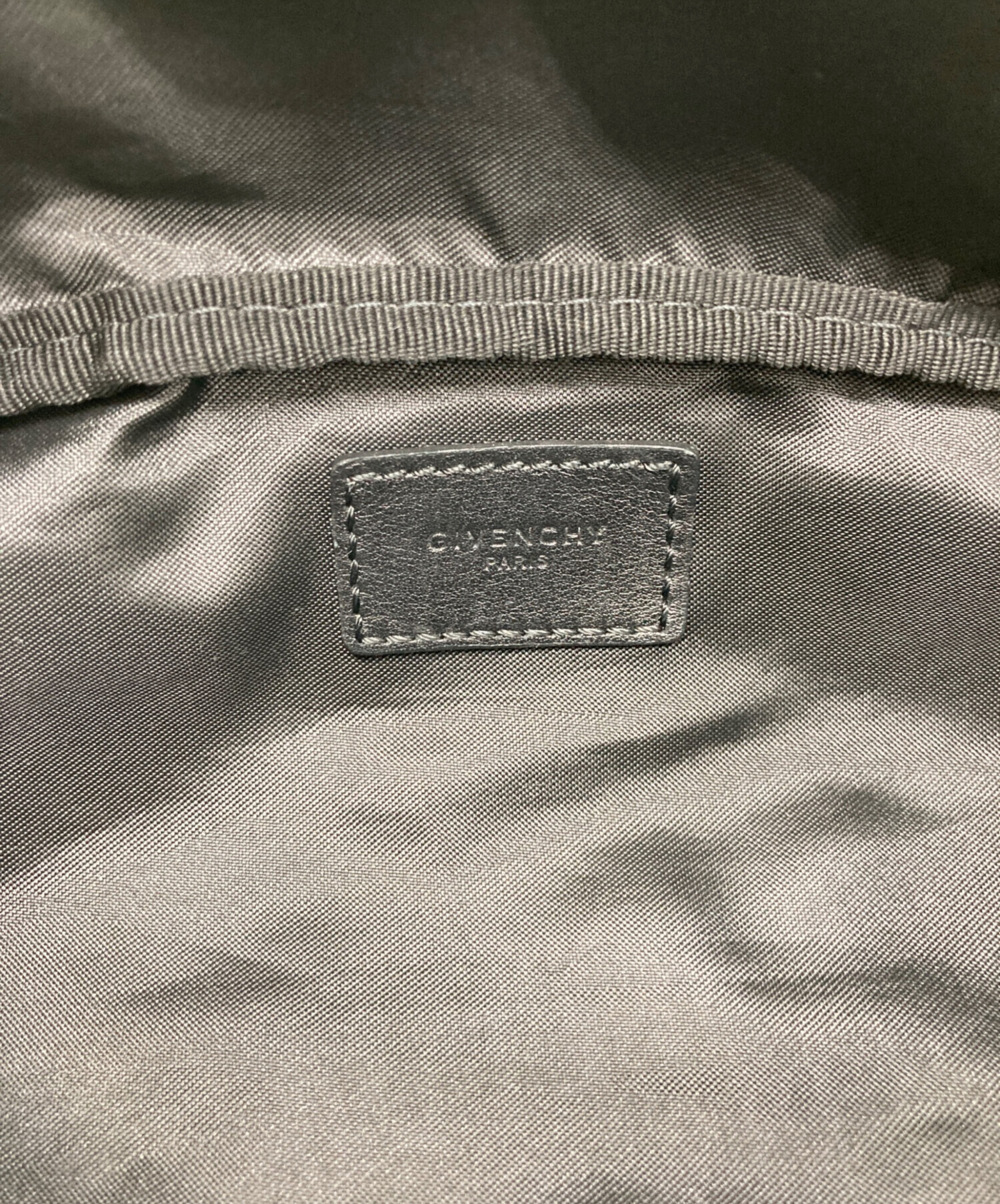 中古・古着通販】GIVENCHY (ジバンシィ) ロゴボディーバッグ ブラック