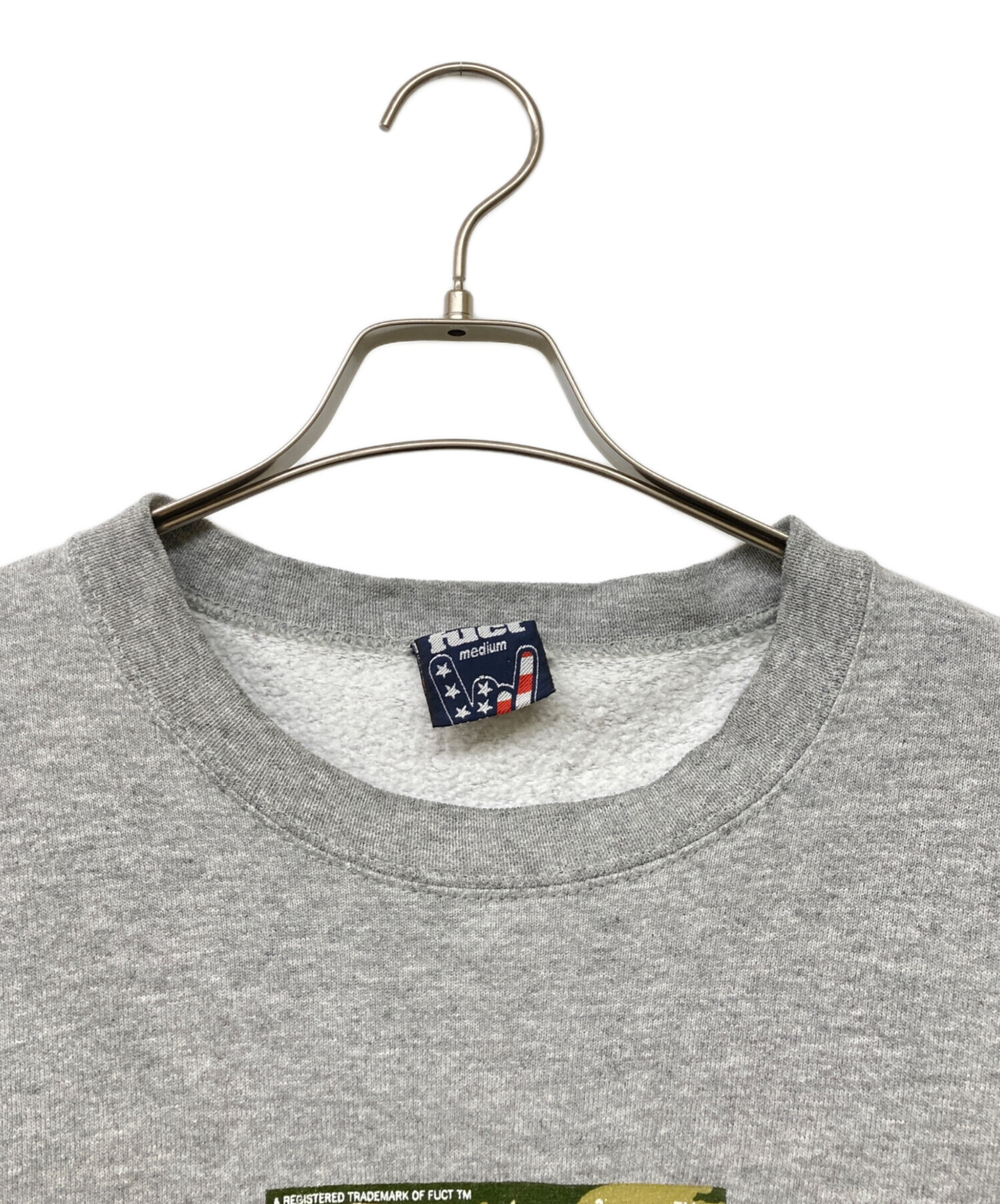 中古・古着通販】FUCT (ファクト) USA製 90s プリントスウェット