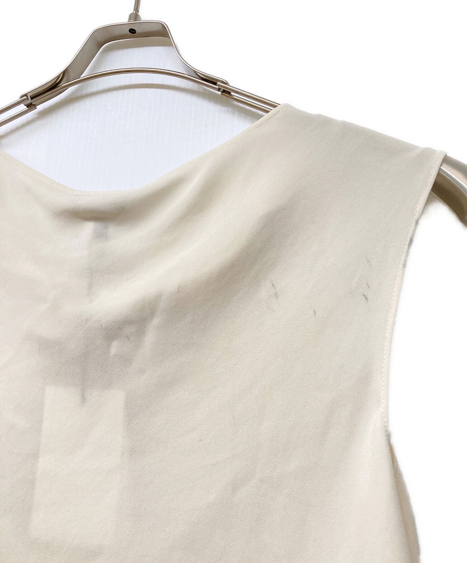 中古・古着通販】theory (セオリー) 24SS POWDER CREPE SS COWL TOP
