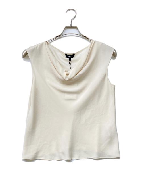 中古・古着通販】theory (セオリー) 24SS POWDER CREPE SS COWL TOP