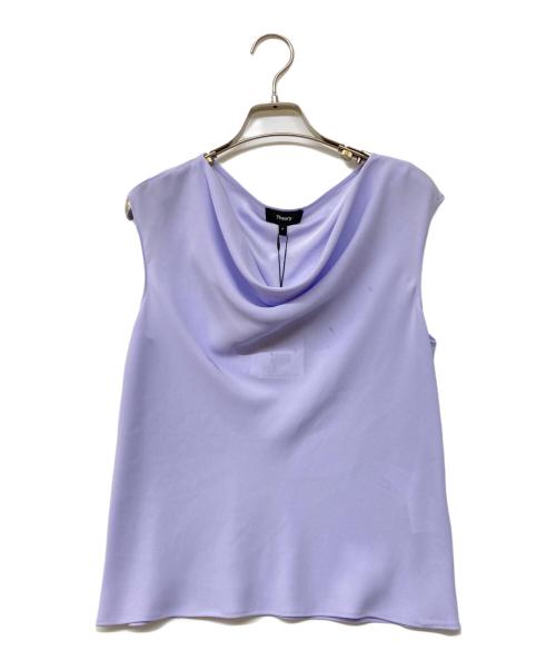 中古・古着通販】theory (セオリー) 24SS POWDER CREPE SS COWL TOP