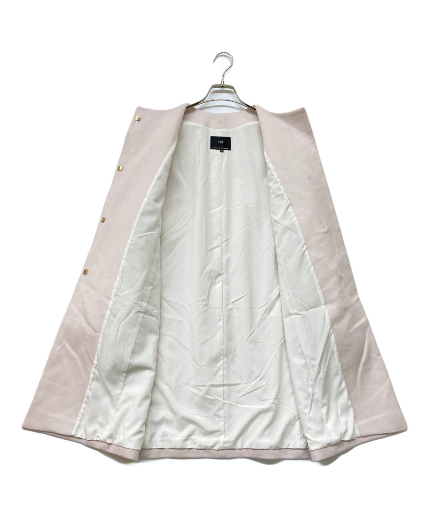 中古・古着通販】23区 (ニジュウサンク) ウールカシミヤビーバー ノー