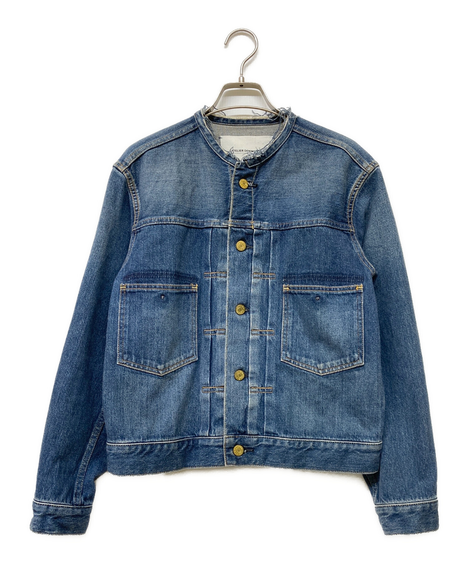 IENA リメイクタックデニムブルゾン　サイズ38 IENA リメイクタックデニムブルゾン IENA(イエナ) / リメイクタック