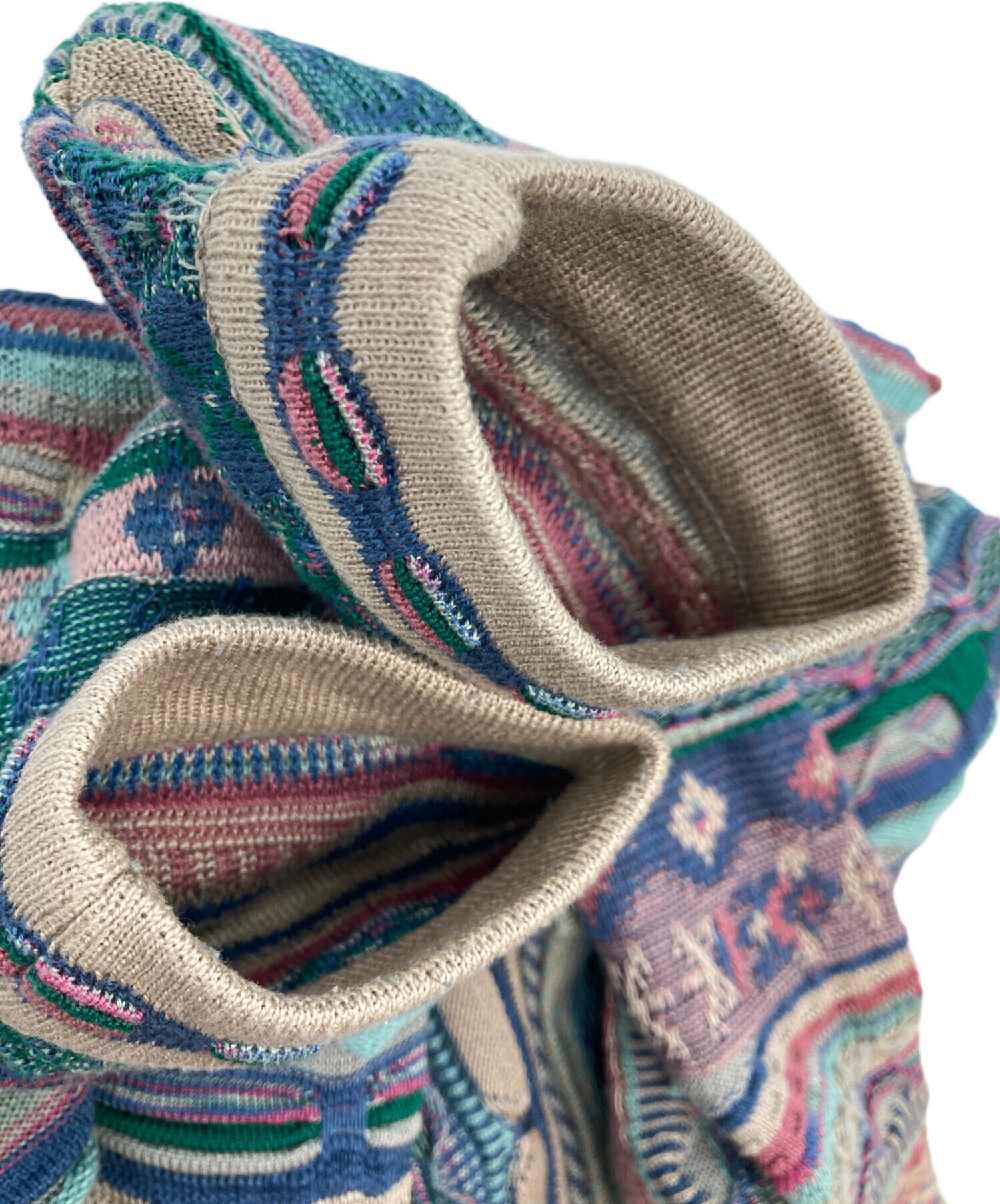 中古・古着通販】TUNDRA (ツンドラ) 古着3Dニット マルチカラー サイズ