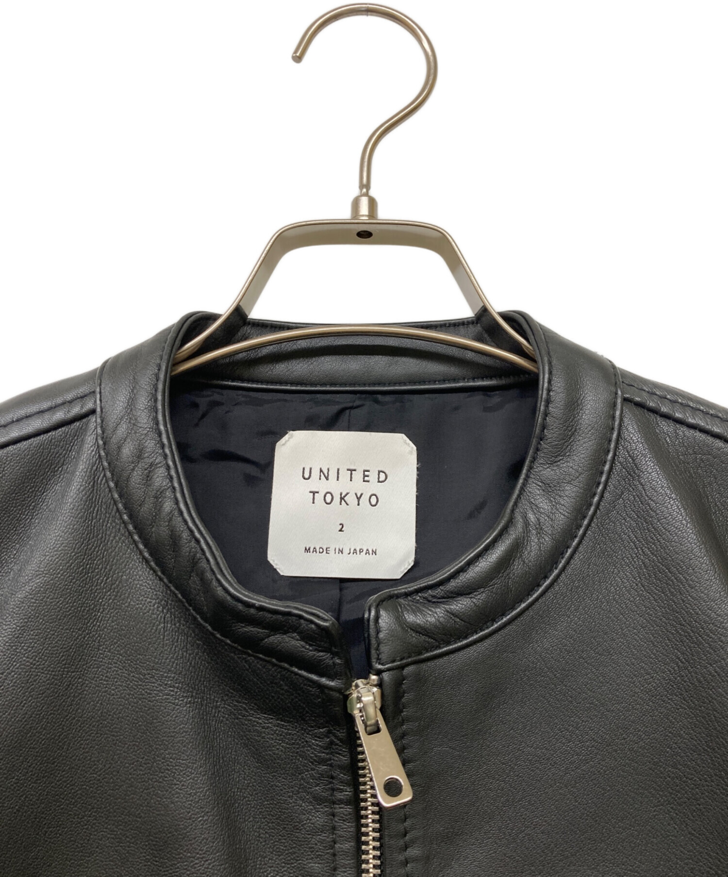 中古・古着通販】UNITED TOKYO (ユナイテッドトーキョー) ラムレザー