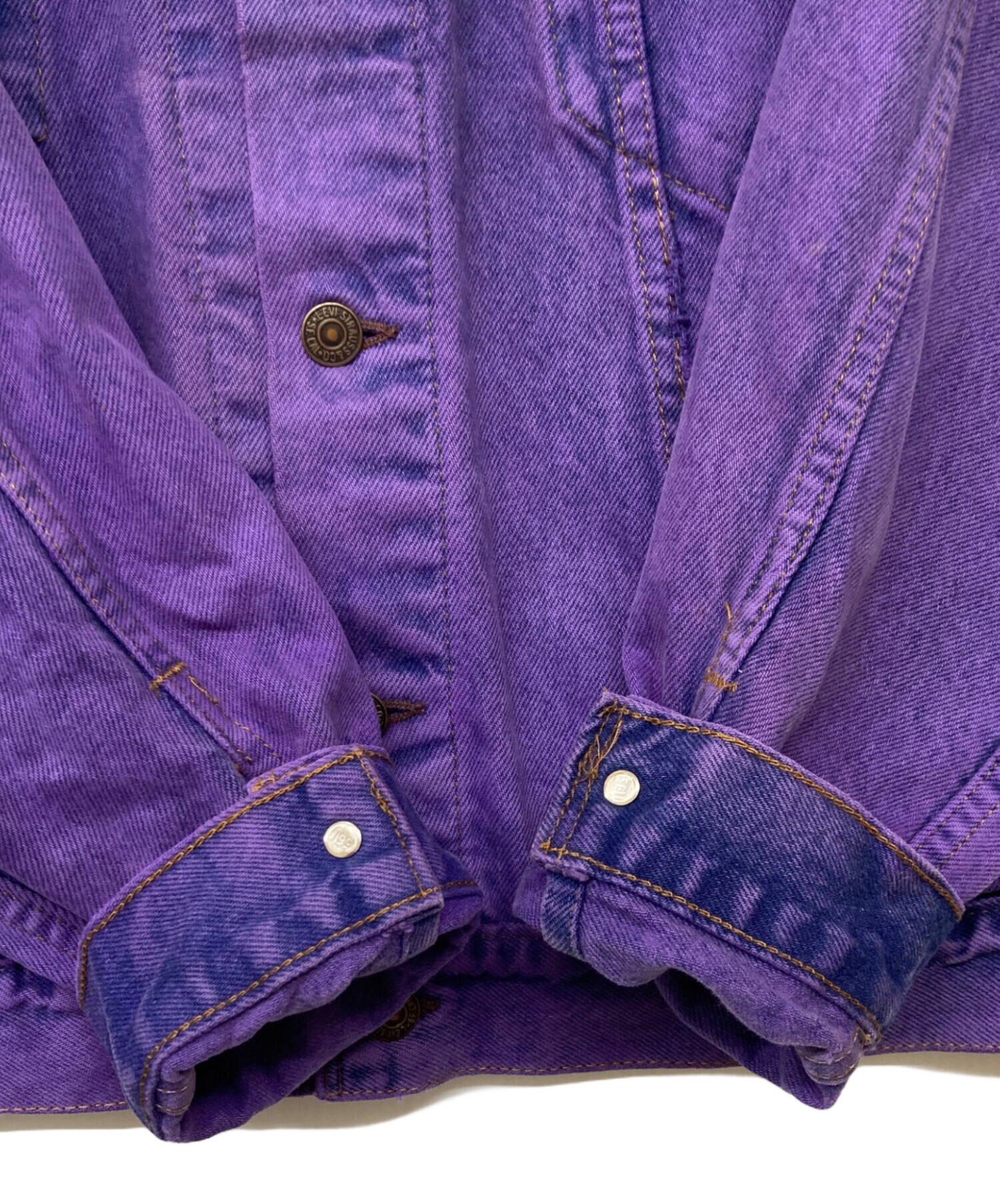中古・古着通販】LEVI'S (リーバイス) 後染めデニムジャケット