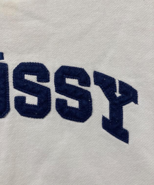 中古・古着通販】stussy (ステューシー) 90s ロゴスウェット ホワイト