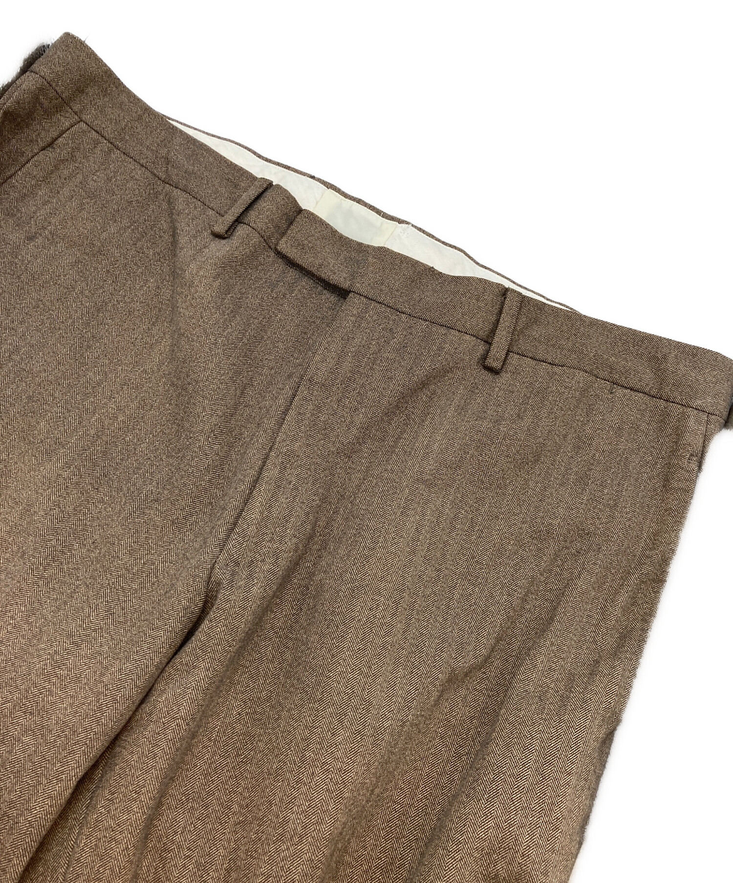 中古・古着通販】HERMES (エルメス) コットンスラックスパンツ