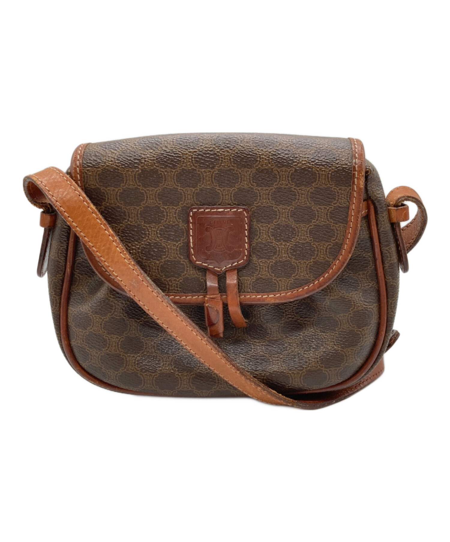 中古・古着通販】CELINE (セリーヌ) ヴィンテージマカダム柄ショルダー