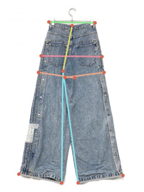 adidas IT9760 アディブレイク デニムジーンズ 27 ライトブルー