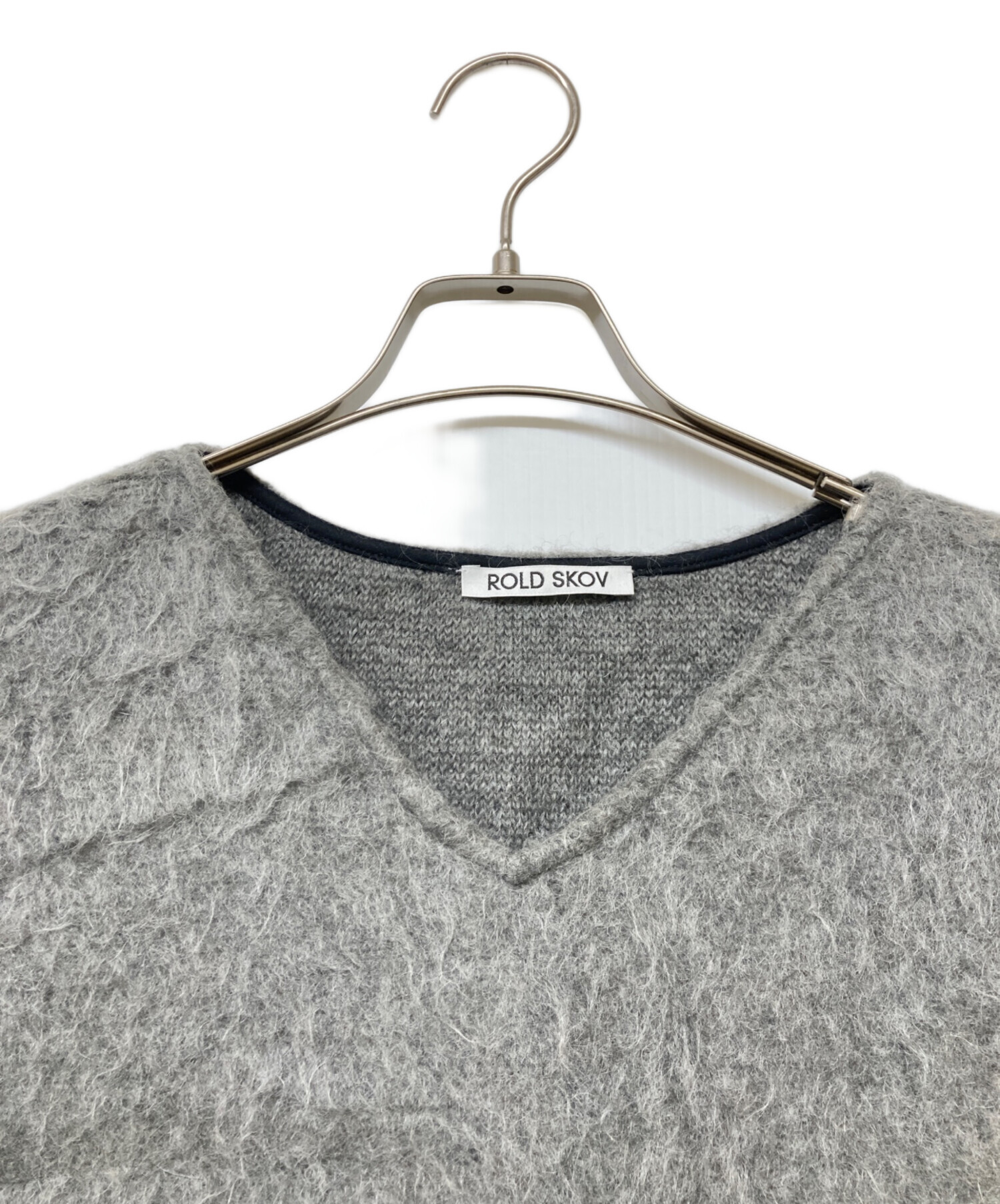 ROLD SKOV ロードスコフ OVER VEST  ニットベスト 303P♪ rold skov ニットベスト | OBOZ.INFO