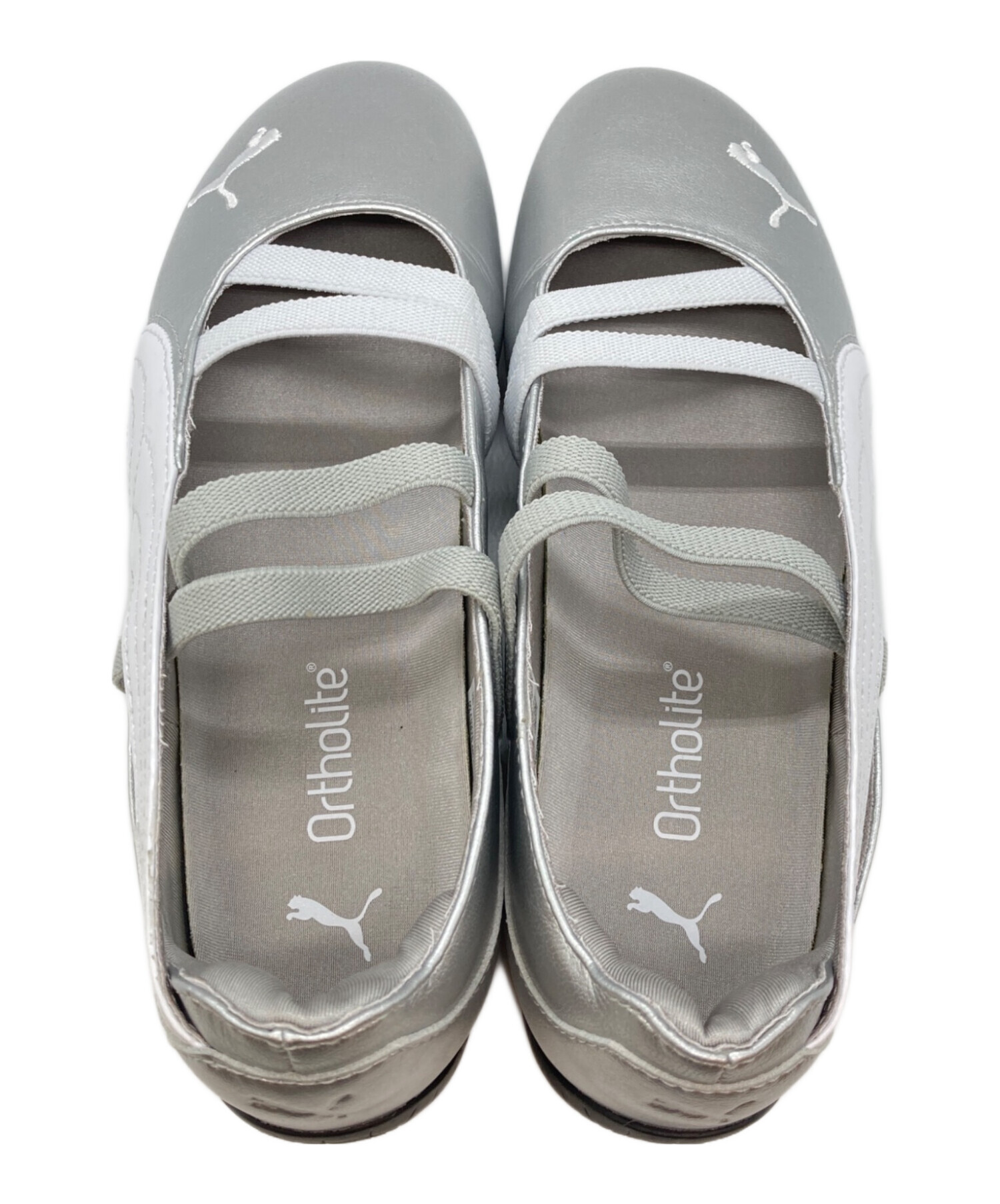 中古・古着通販】PUMA (プーマ) SPEEDCAT BALLET シルバー サイズ:22.5