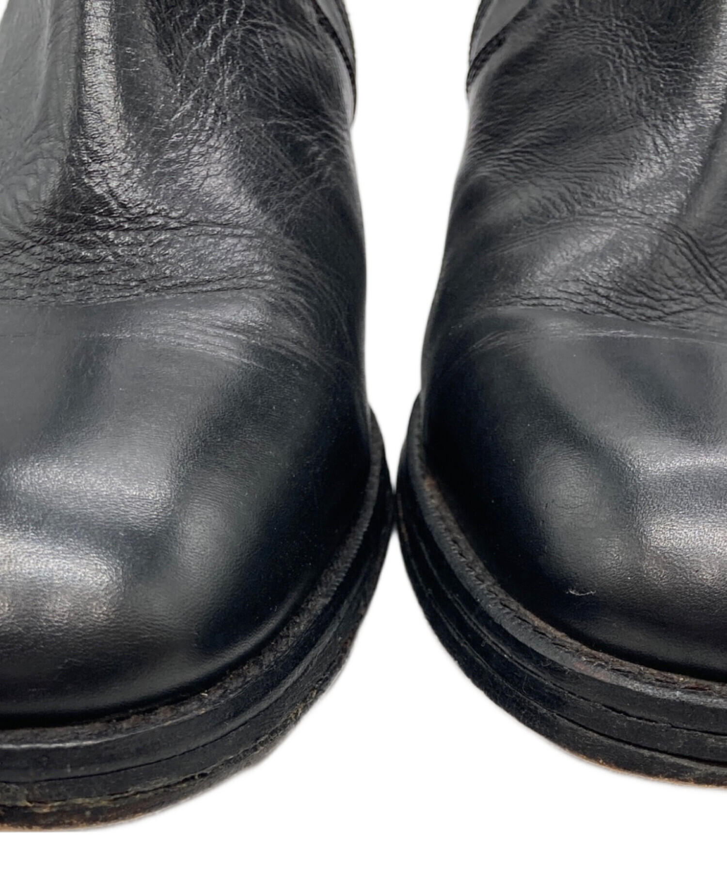 中古・古着通販】DIESEL (ディーゼル) スタッズサイドジップブーツ