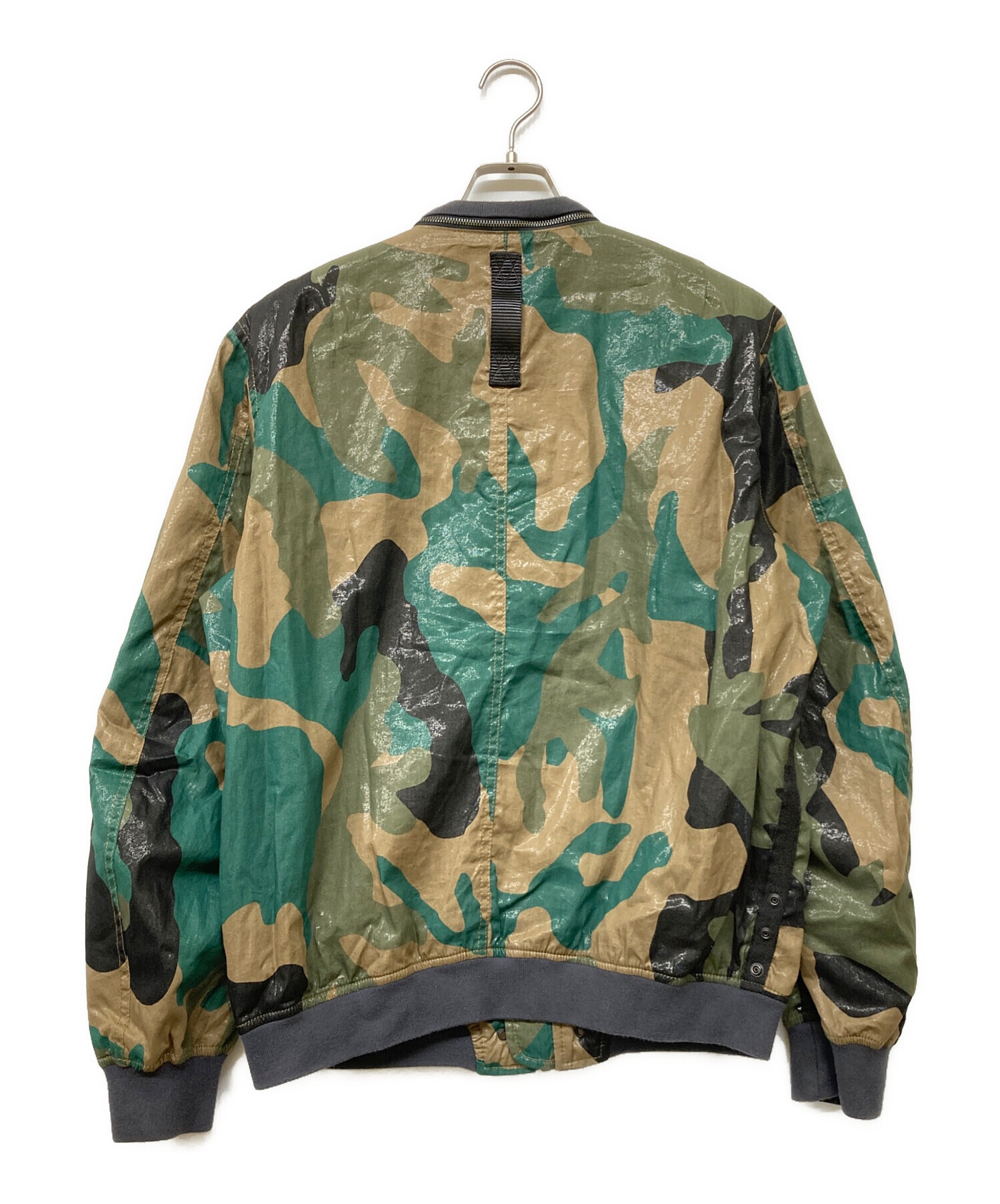 DIESEL オリーブ ミリタリージャケット L DIESEL (ディーゼル