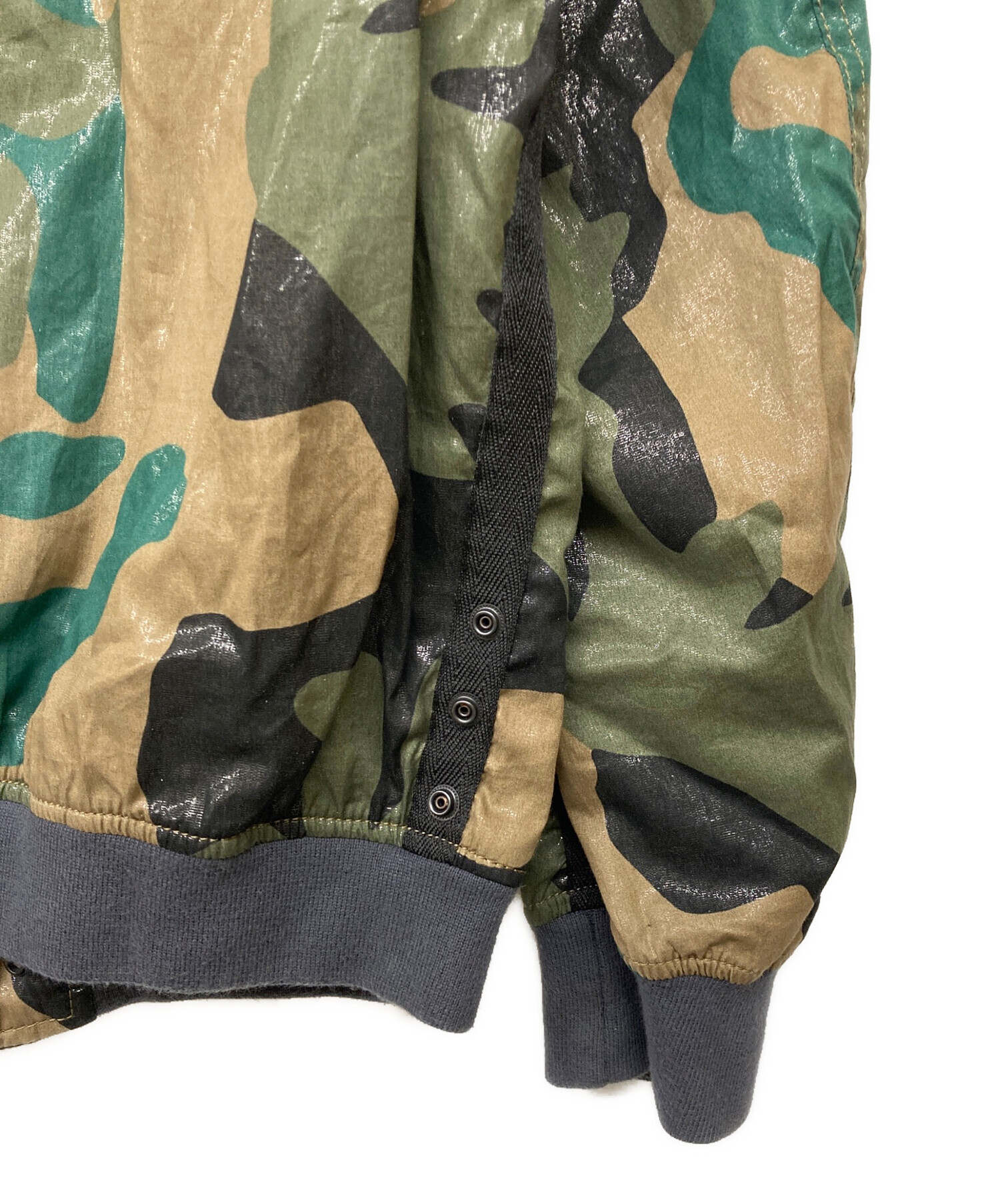 中古・古着通販】DIESEL (ディーゼル) フルジップミリタリージャケット