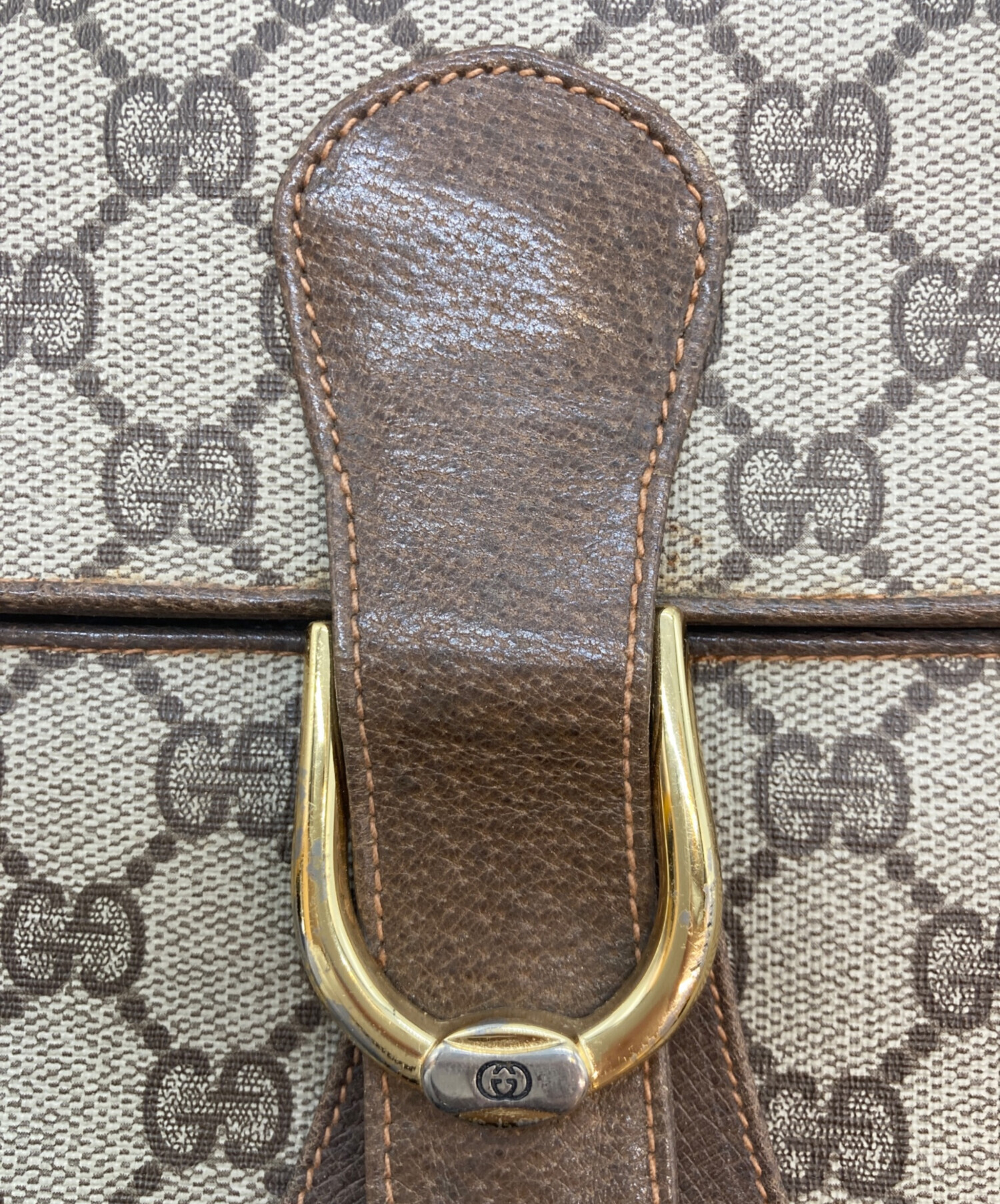 中古・古着通販】GUCCI (グッチ) ヴィンテージGGスプリームショルダー