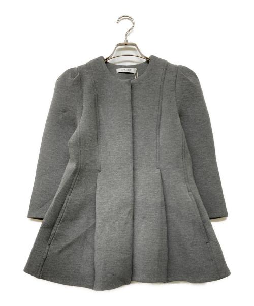 中古・古着通販】L'AUBE BLANC (ローブ ブラン) Double Knit Peplum