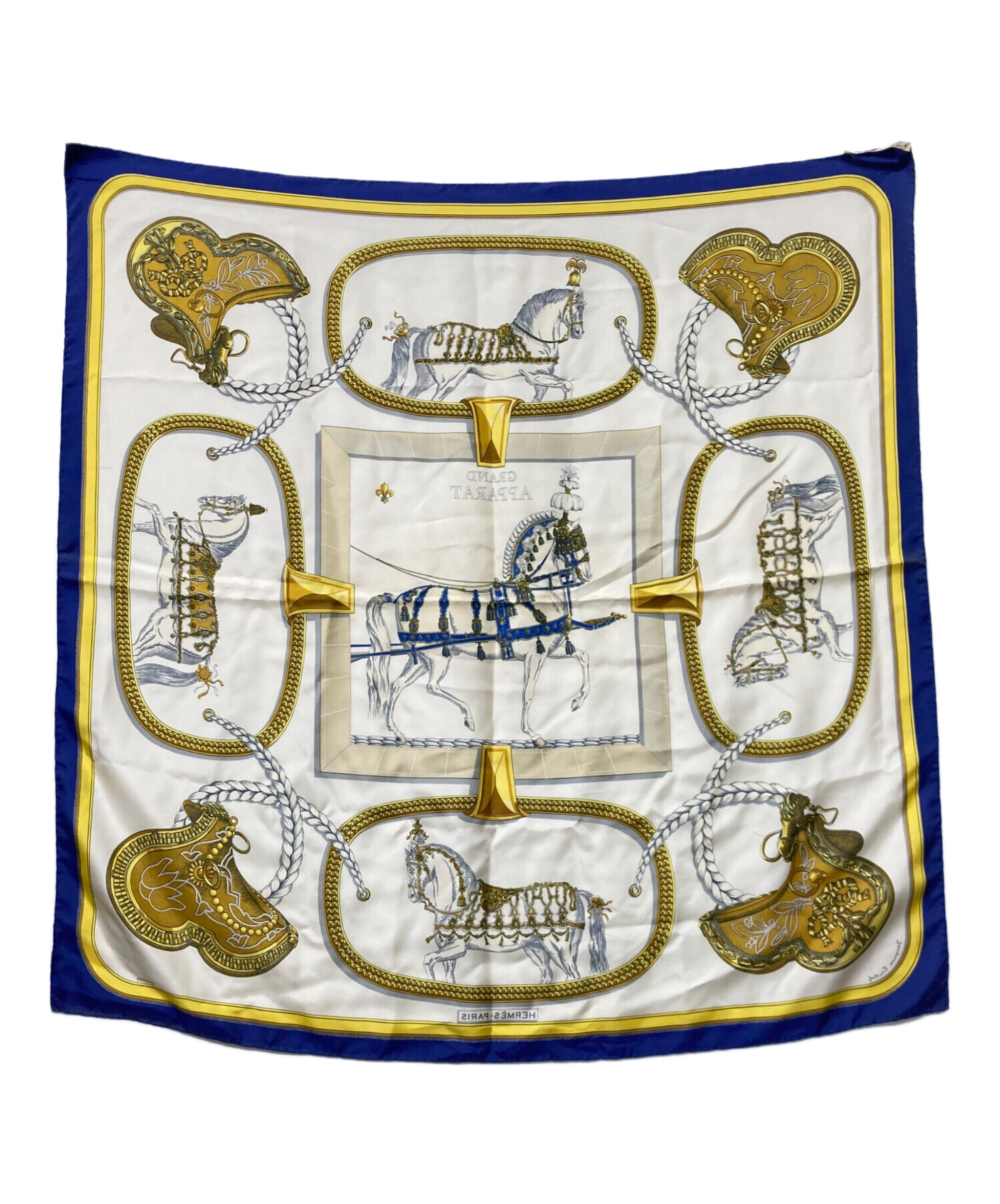 中古・古着通販】HERMES (エルメス) カレ90 グランアパラ 盛装の馬