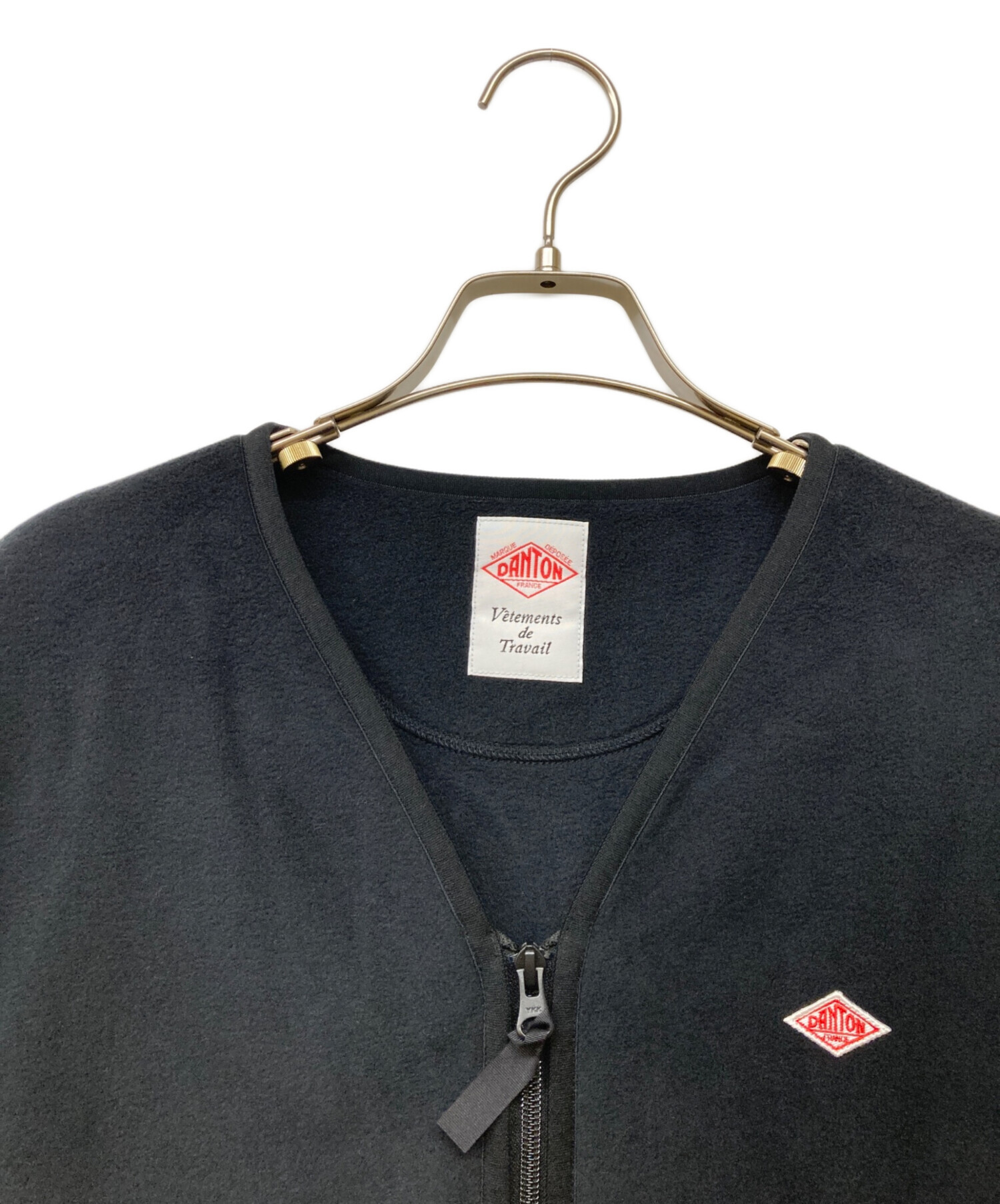 【新品未使用】DANTONポーラテックフリース Vネックジャケット DANTON（ダントン）の「DANTON | ポーラテックフリース Vネック