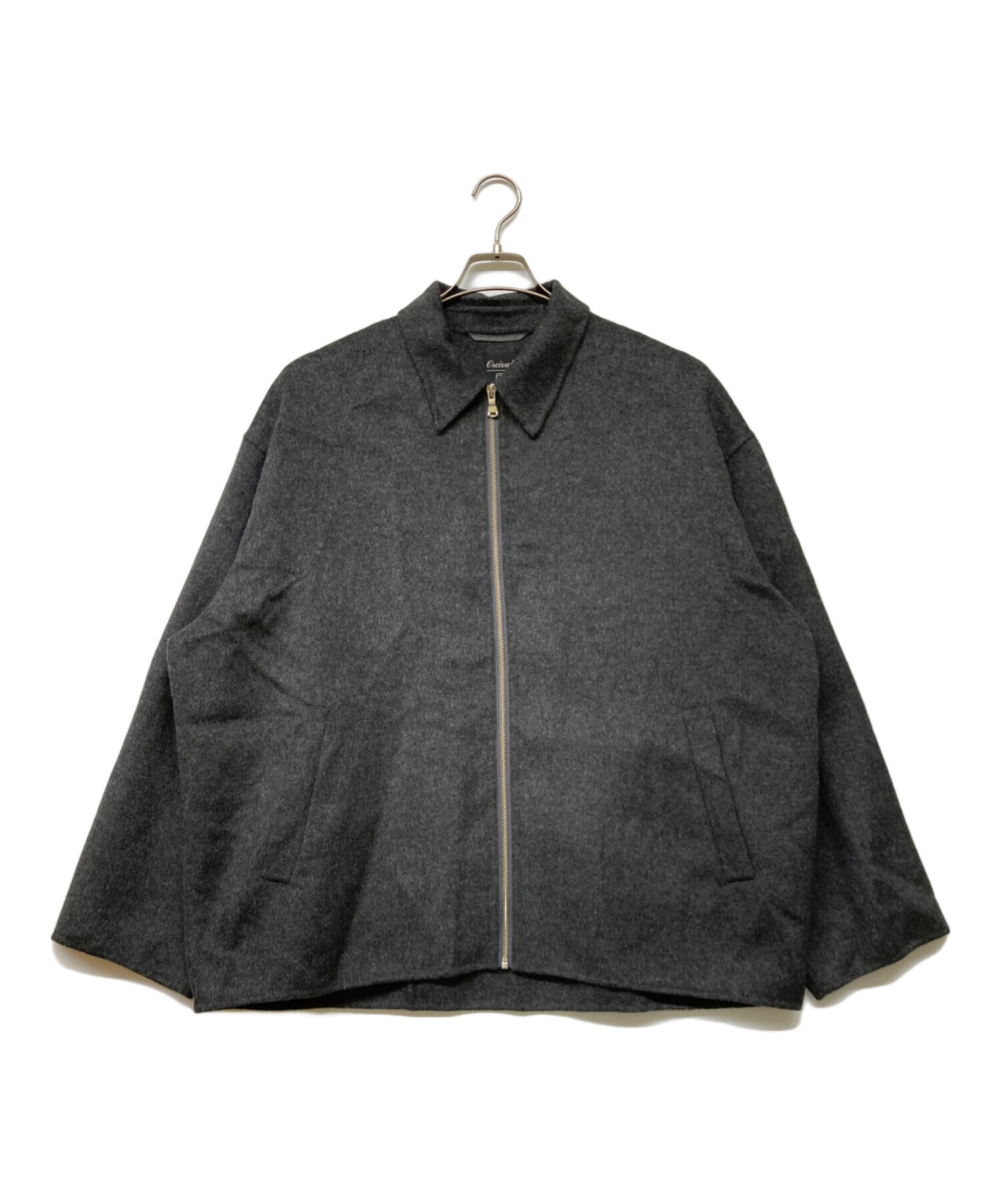 中古・古着通販】ORCIVAL (オーシバル) WOOL ZIP JKT グレー サイズ:5 