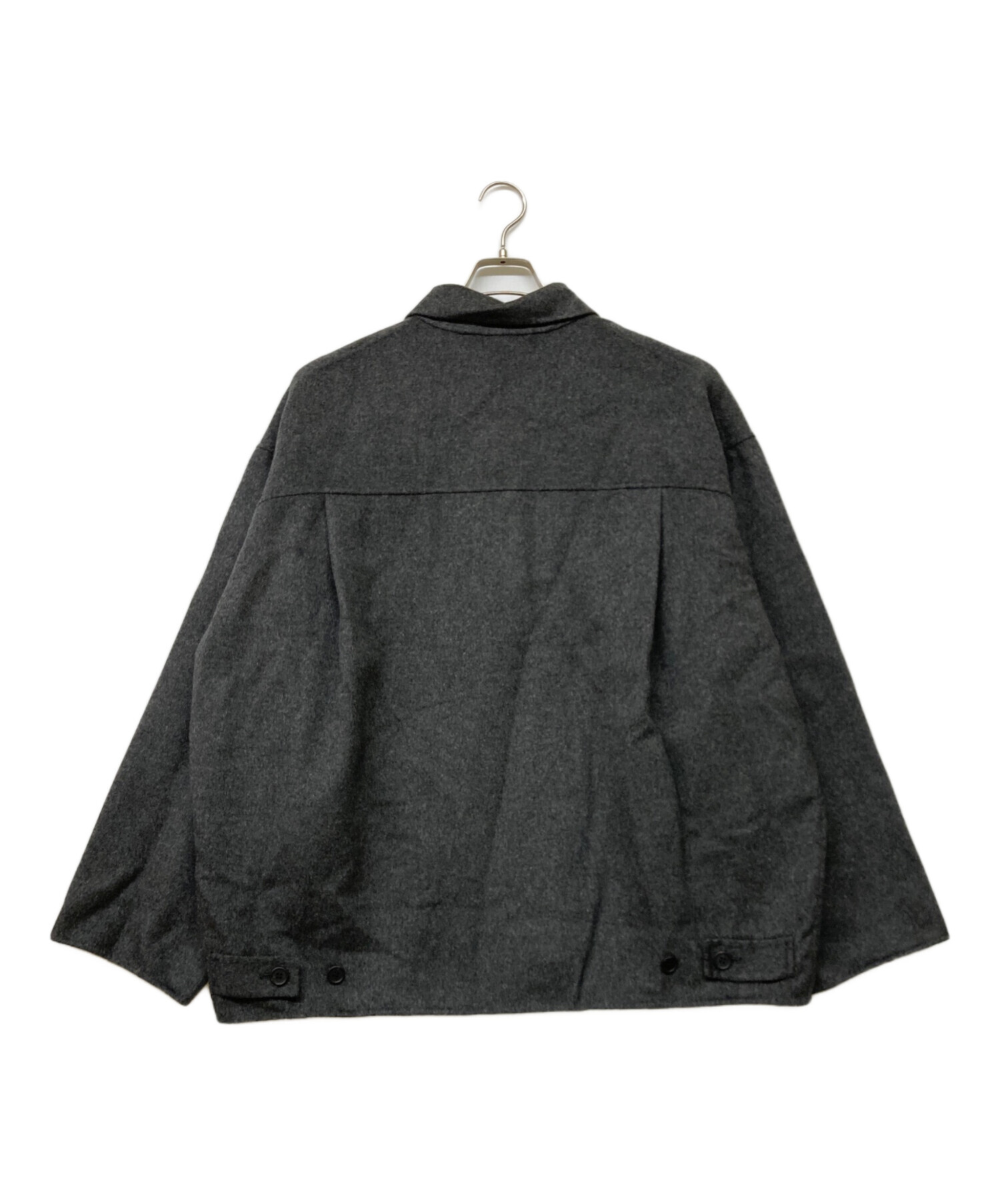 中古・古着通販】ORCIVAL (オーシバル) WOOL ZIP JKT グレー サイズ:5