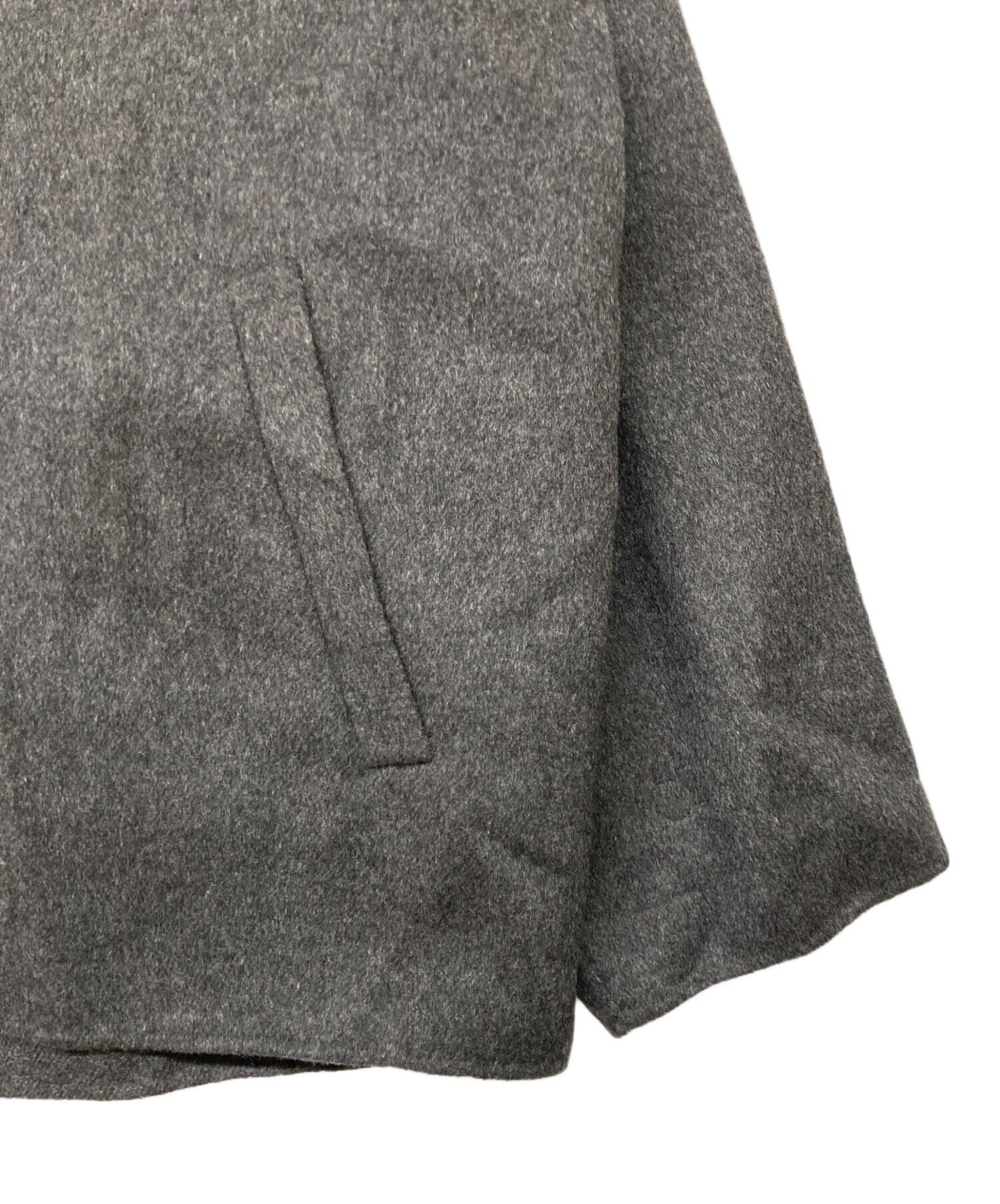 中古・古着通販】ORCIVAL (オーシバル) WOOL ZIP JKT グレー サイズ:5 