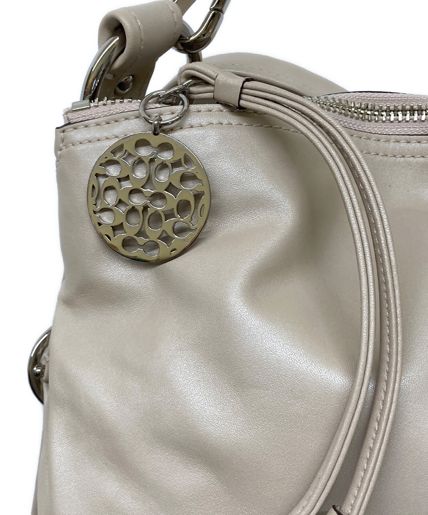 中古・古着通販】COACH (コーチ) アリレザーコンバーチブルホーボー 