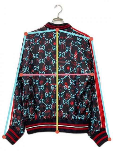 GUCCI 総柄シルクブルゾン 楽天市場】【グッチ】Gucci 総柄 シルク ブルゾン ボンバージャケット