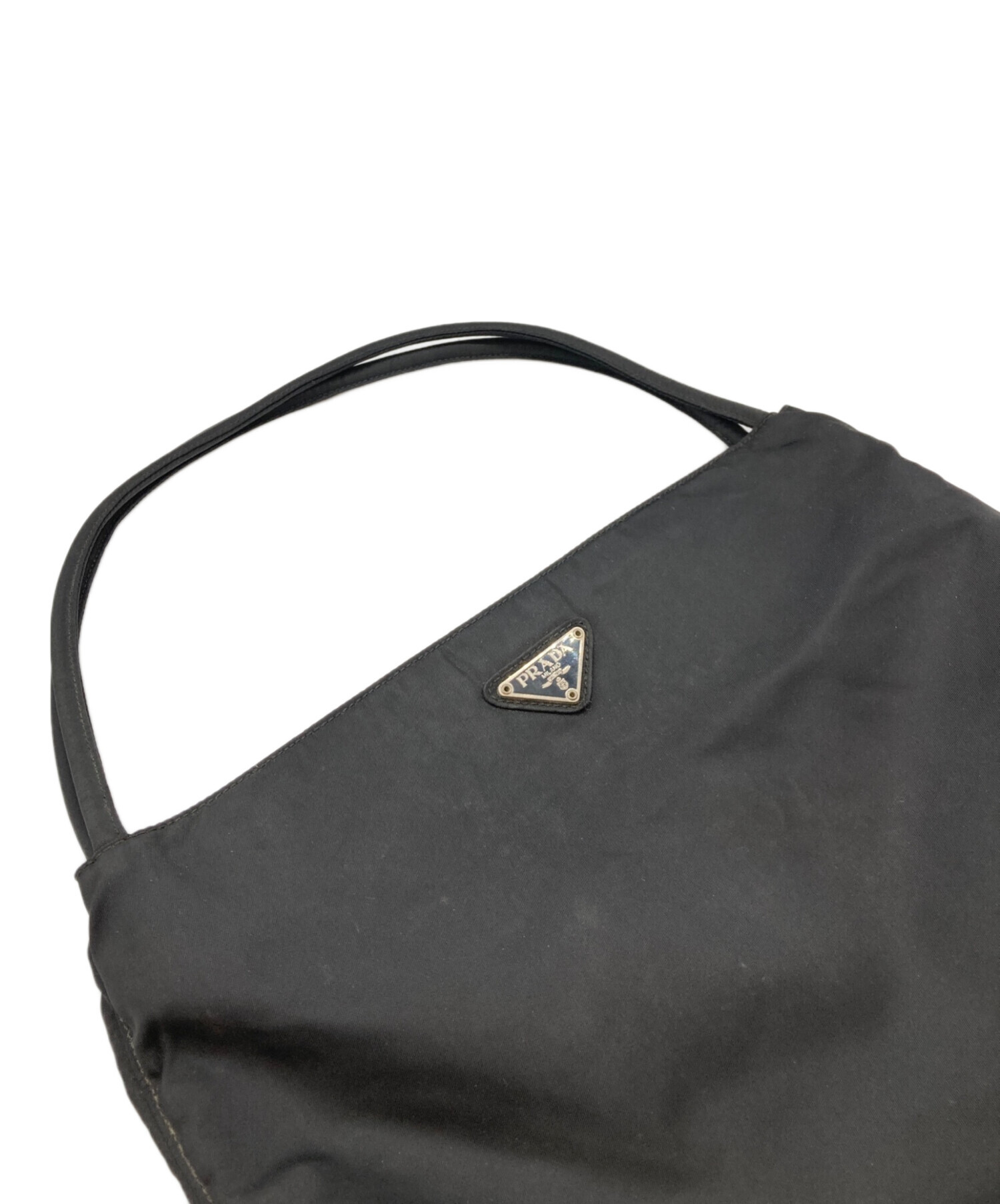 中古・古着通販】PRADA (プラダ) ナイロントートバッグ ブラック