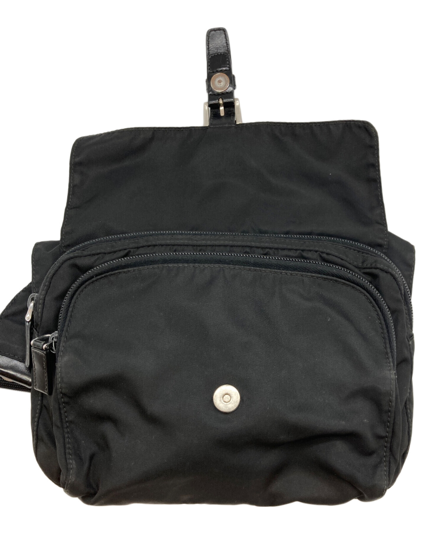 中古・古着通販】PRADA (プラダ) クロスボディーバッグ ブラック
