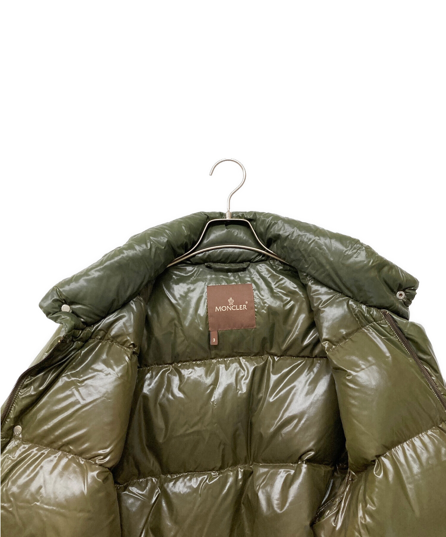 中古・古着通販】MONCLER (モンクレール) 茶タグ ダウンジャケット