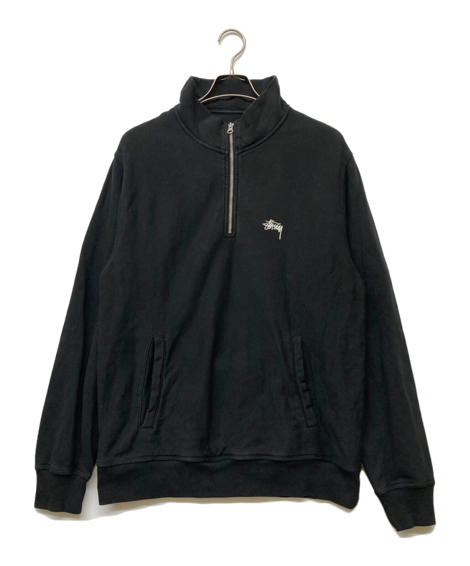 中古・古着通販】stussy (ステューシー) 20AW Stock Logo Mock Neck 