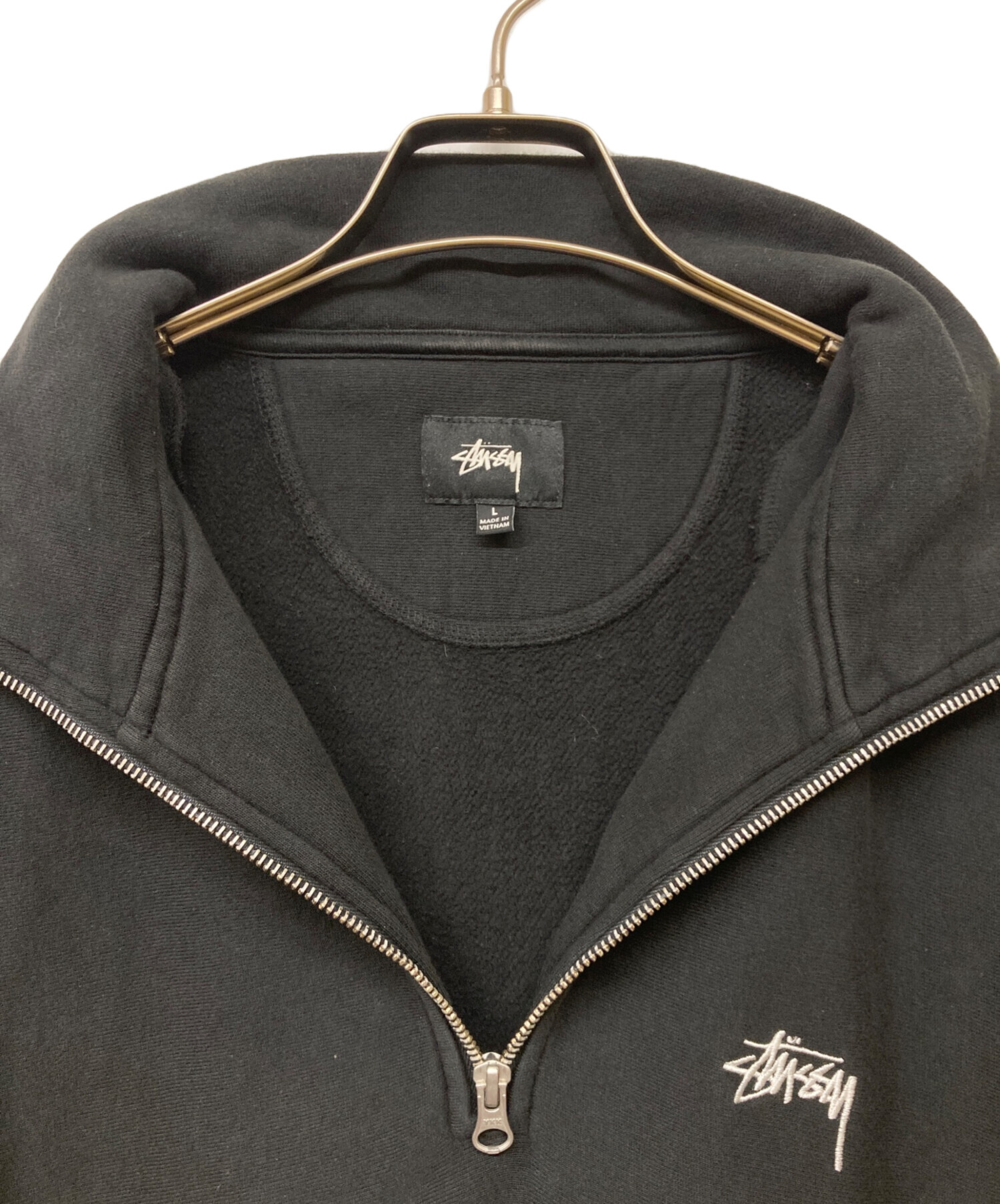 中古・古着通販】stussy (ステューシー) 20AW Stock Logo Mock Neck 