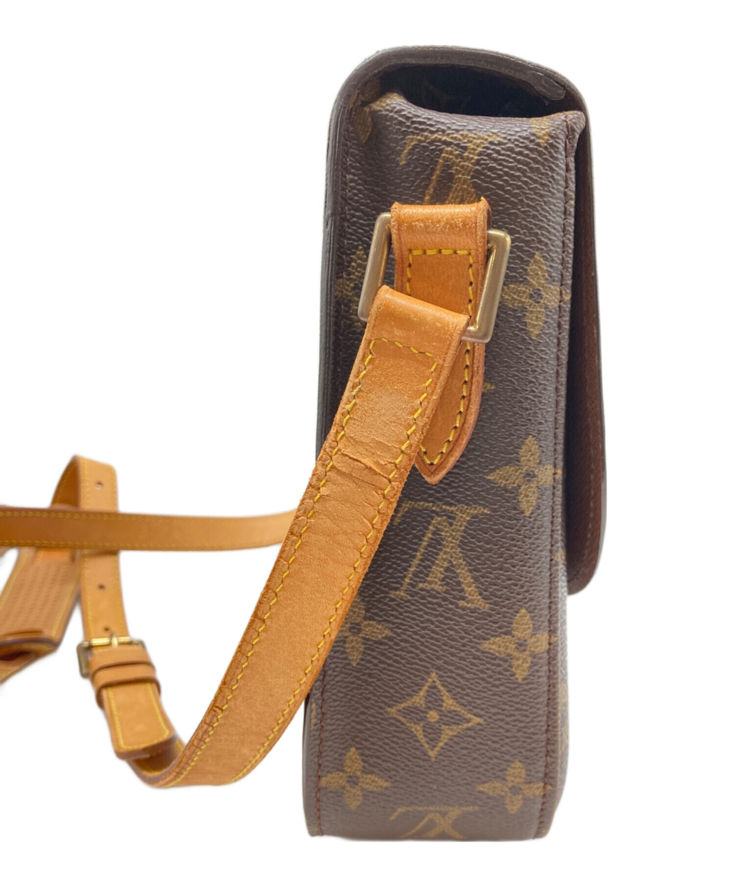 ルイヴィトン サンクルー モノグラム ショルダーバッグ モノグラムキャンバス M41481 ブラウン レディース LOUIS VUITTON  中古 LOUIS VUITTON（ルイ・ヴィトン） サンクルー モノグラム ショルダー