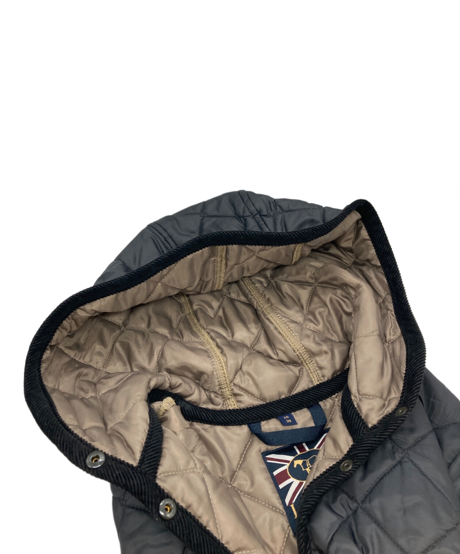 中古・古着通販】LAVENHAM (ラベンハム) フーデッドキルティング