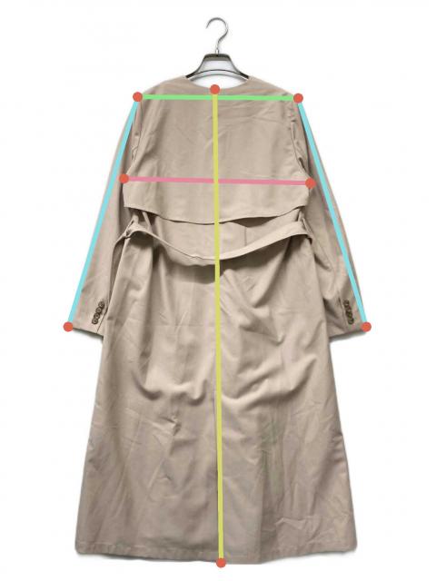 中古・古着通販】HER LIP TO (ハーリップトゥ) No Collar Spring Coat