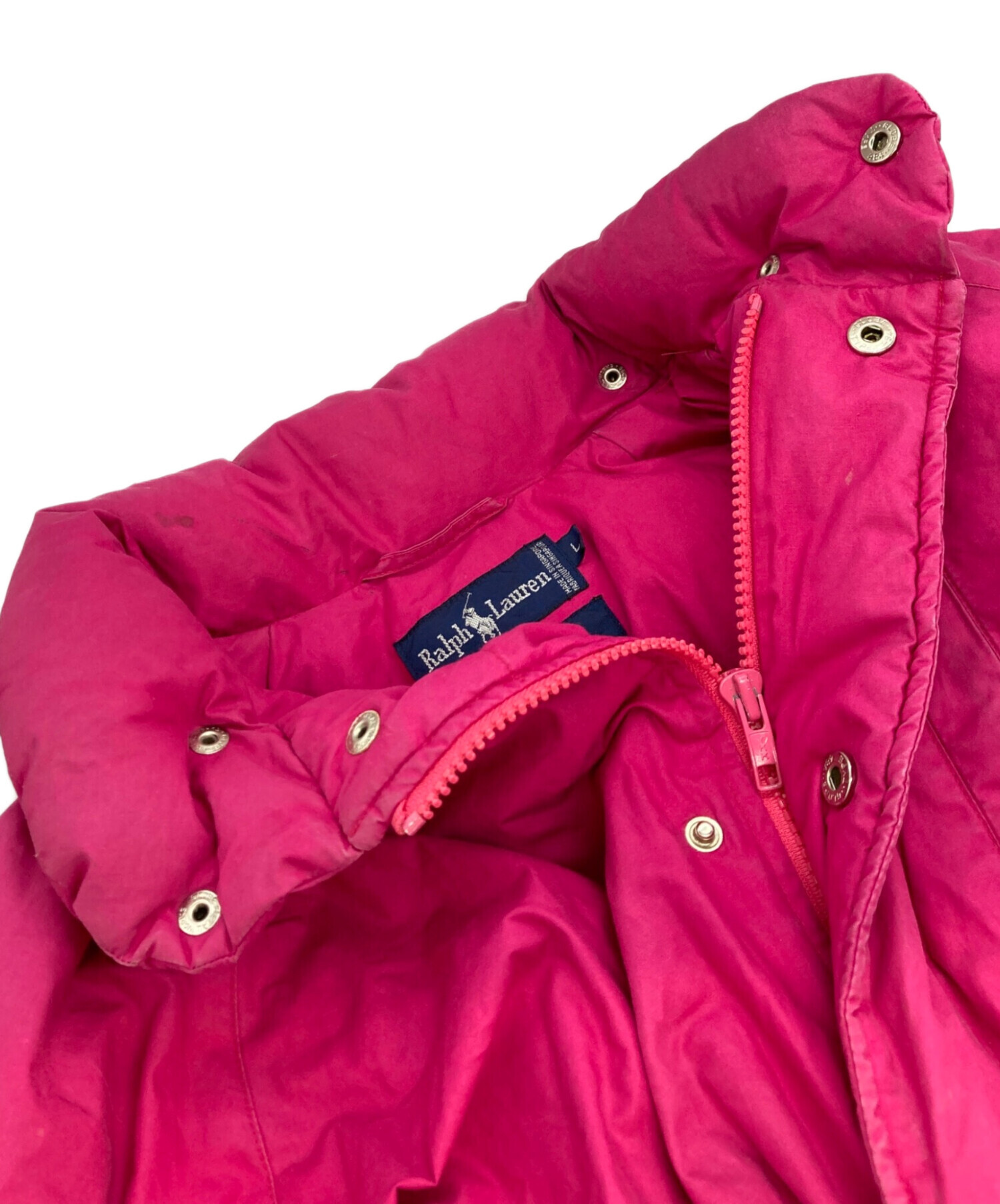 【未使用タグ付き】POLO RALPH LAUREN ピンク ブルゾン　6 中古・古着通販】POLO RALPH LAUREN (ポロ・ラルフローレン