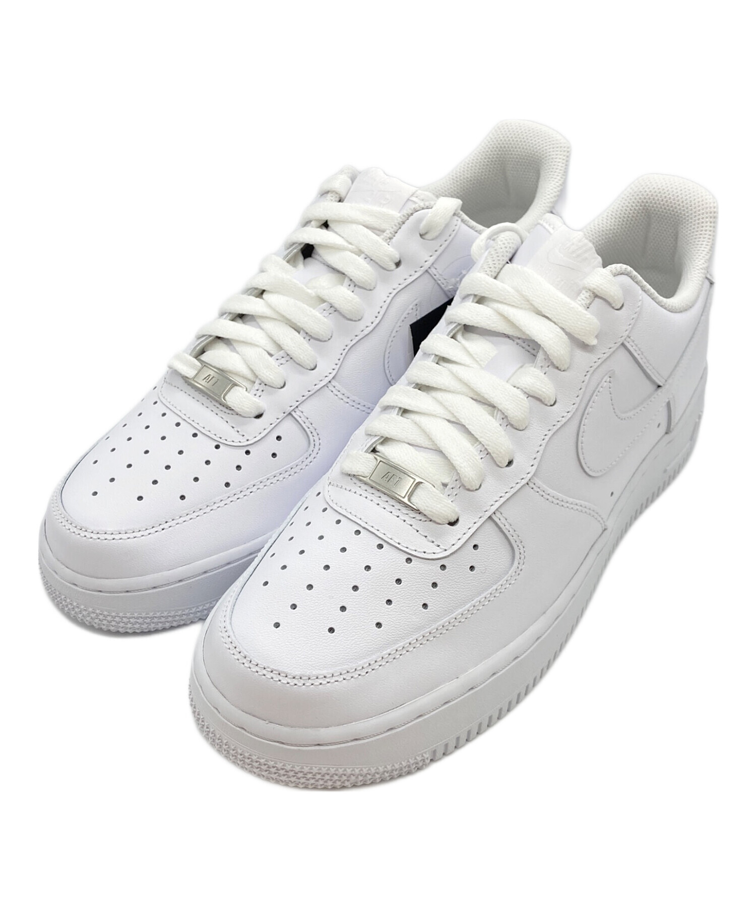 【美品】Nike Air Force 1 ホワイト　27㎝ 中古・古着通販】NIKE (ナイキ) AIR FORCE 1 '07 WHITE/WHITE ホワイト