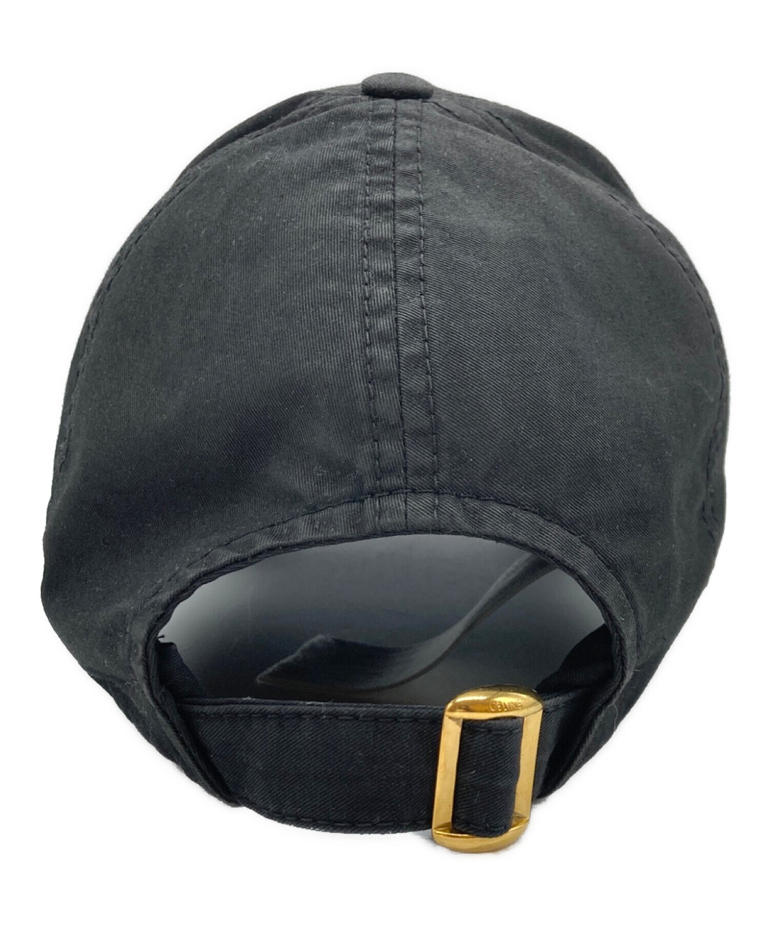 セリーヌ CELINE トリオンフ ベースボールキャップ L 未使用に近い