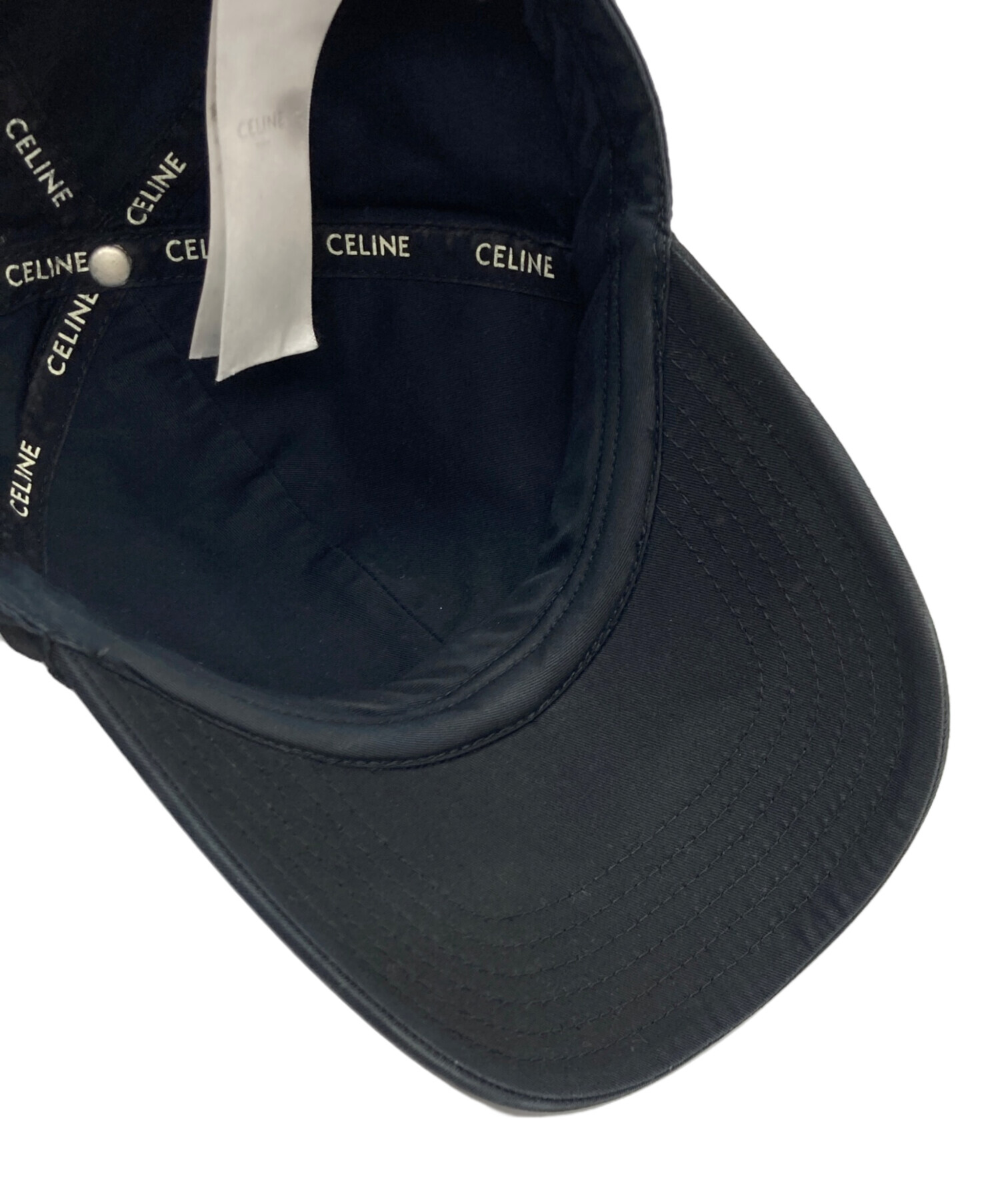 セリーヌ　帽子　中古 楽天市場】CELINE セリーヌ 帽子 ロゴ ハット ベースボールキャップ