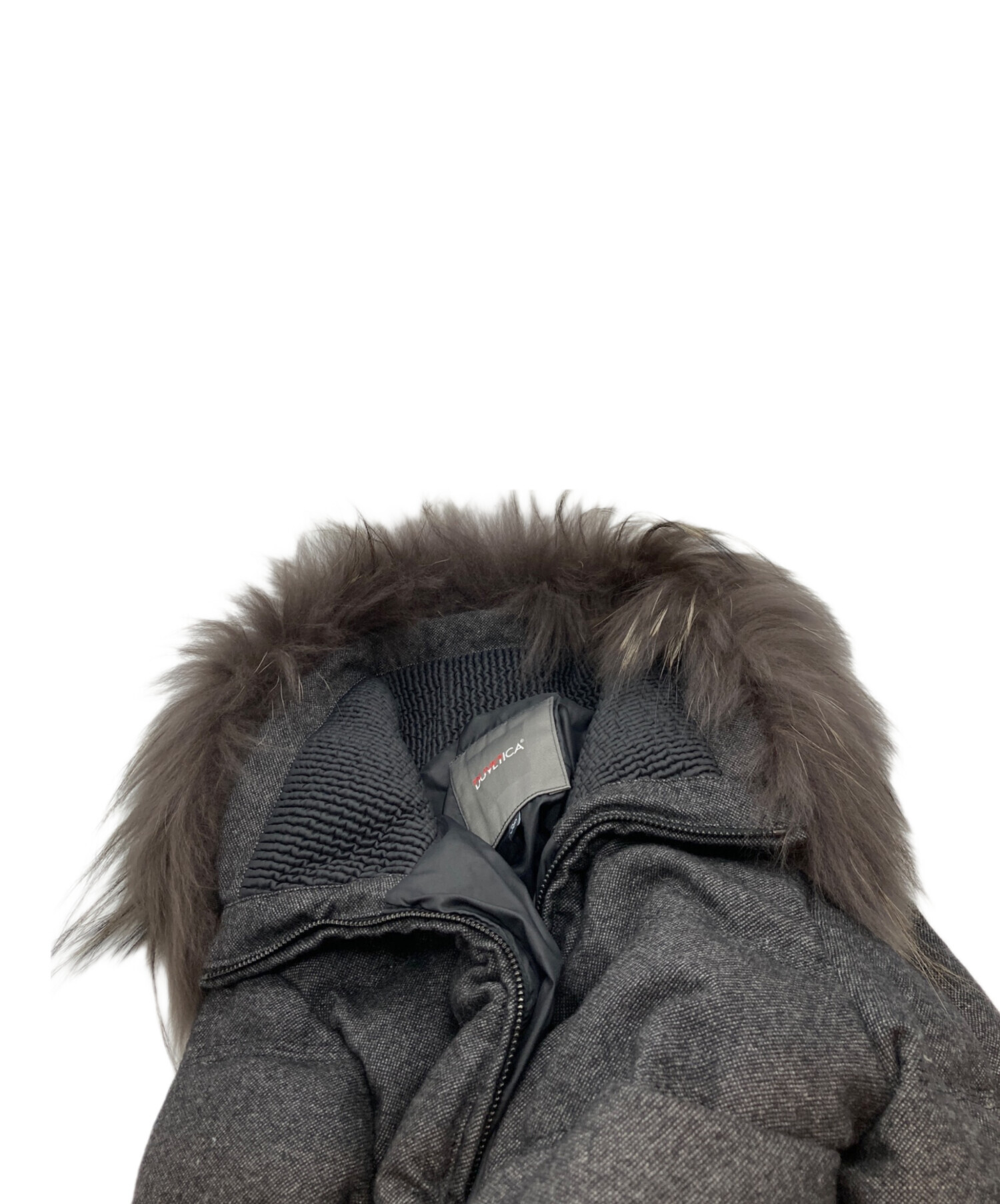 DUVETICA グレー ダウンジャケット 38 中古・古着通販】DUVETICA (デュベティカ) 15AW BLOWENダウンコート