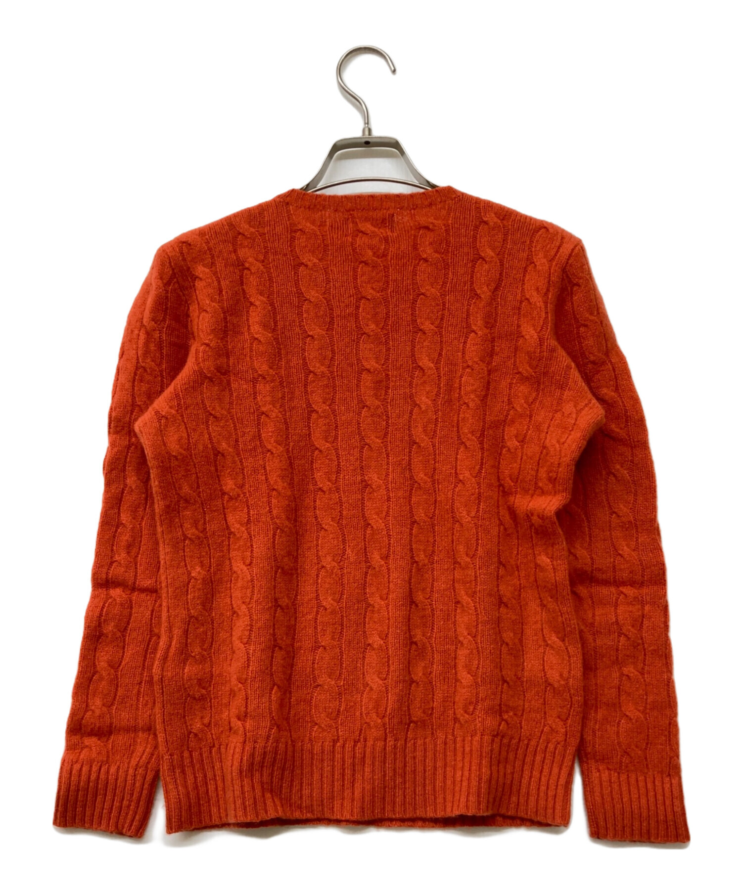 faru【未使用級】ラルフローレン大人気クルーネックケーブルカシミヤ RALPH LAUREN｜ケーブル ウールカシミヤ クルーネック セーター