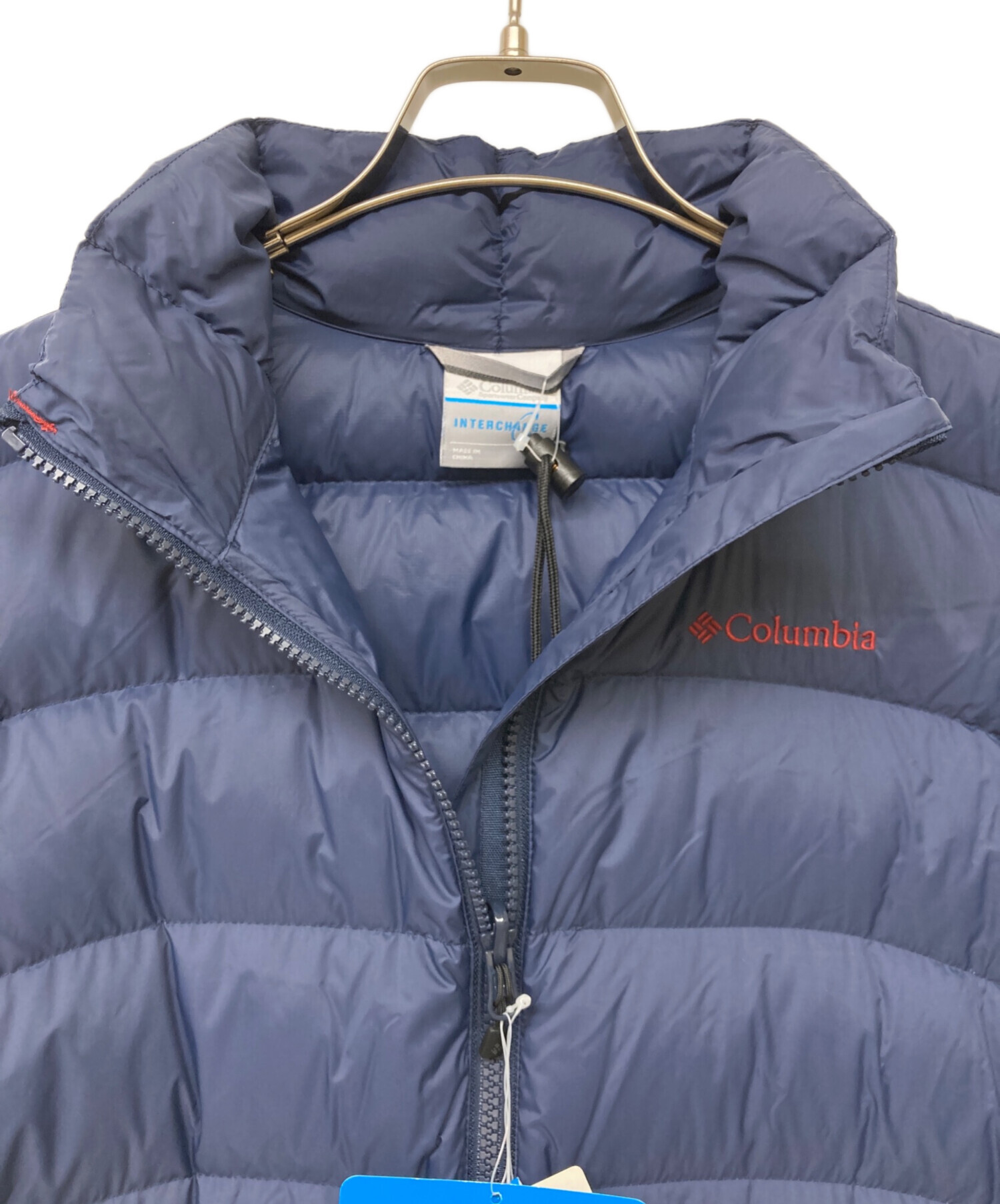 中古・古着通販】Columbia (コロンビア) ダウンジャケット ネイビー