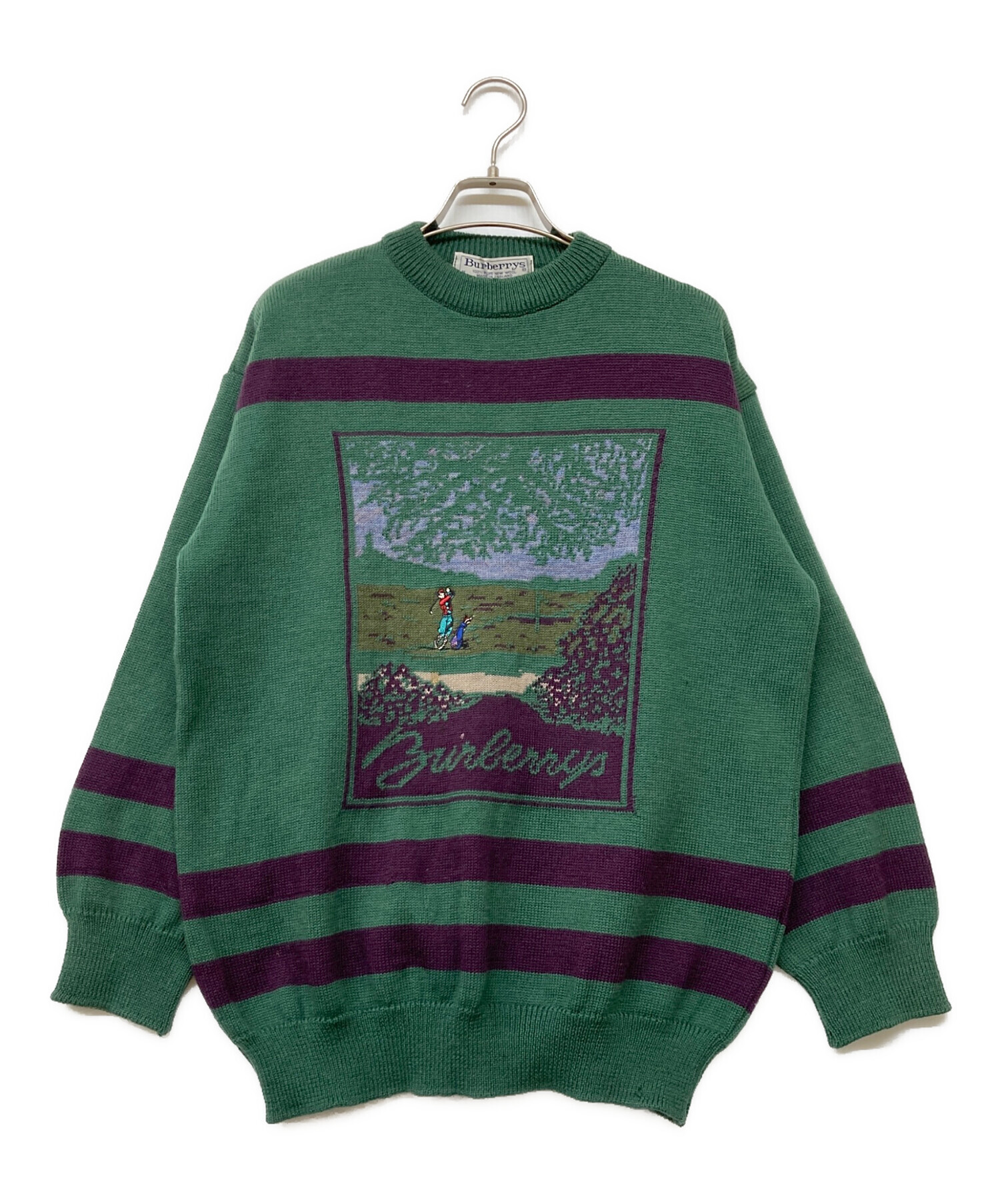 中古・古着通販】Burberry's (バーバリーズ) 90s 古着刺繍ニット