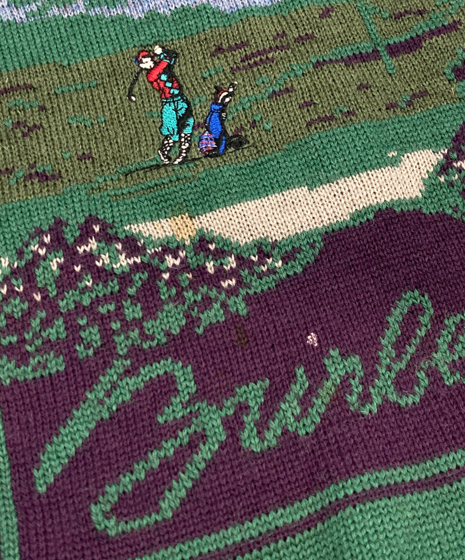 中古・古着通販】Burberry's (バーバリーズ) 90s 古着刺繍ニット